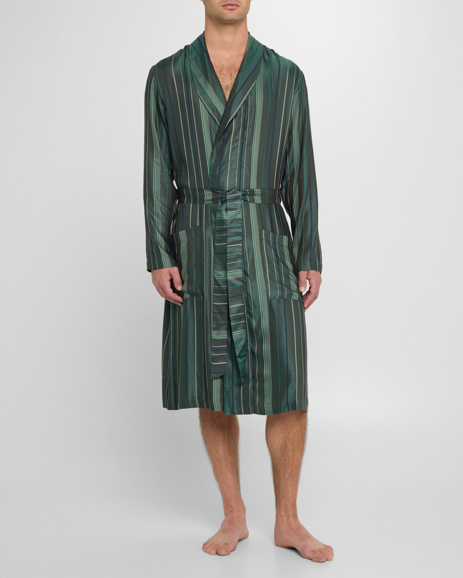 Men's Selection 140th Anniversary Silk Robe 1