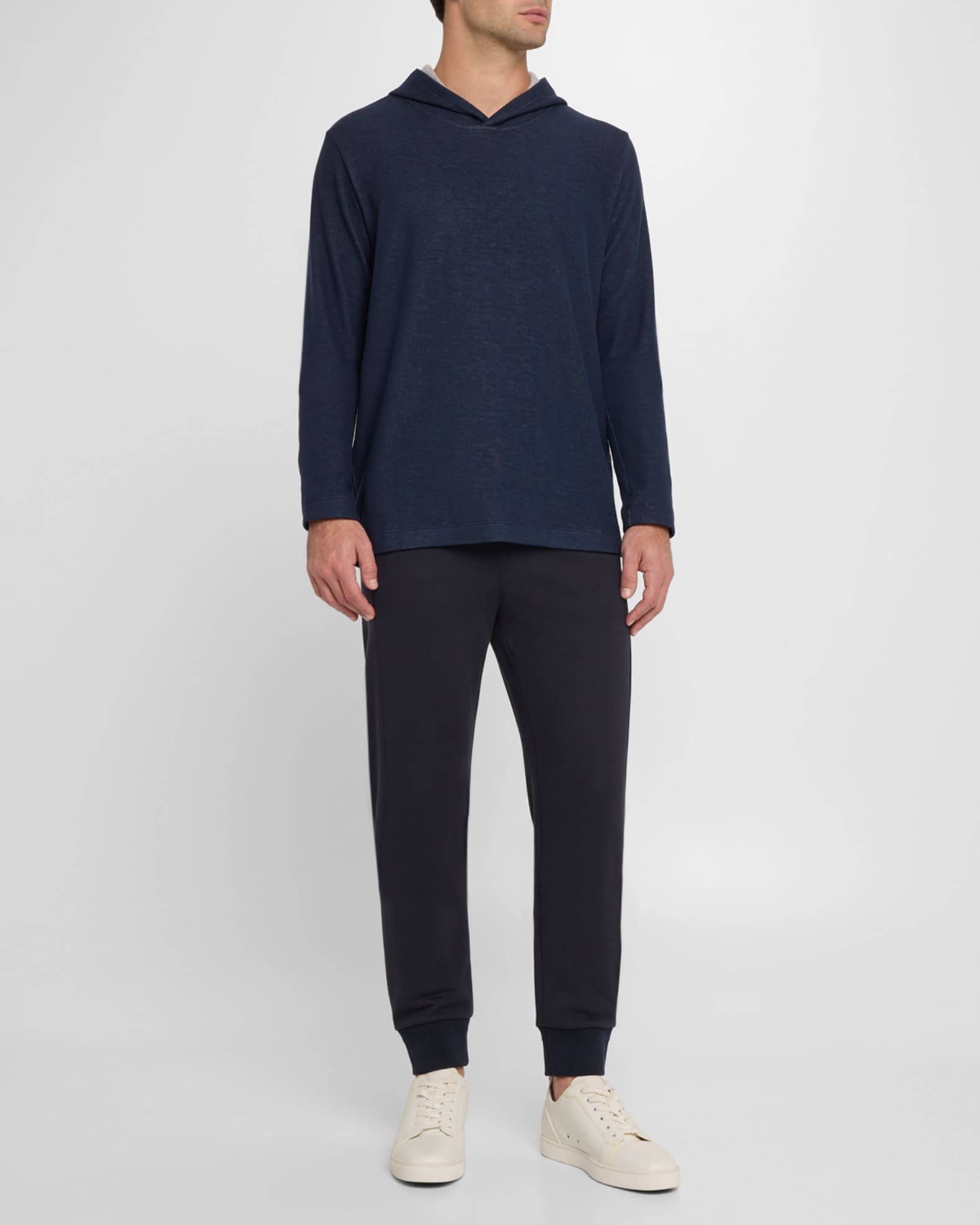 Men's Cozy Living Double-Face Recycled Cotton Hoodie 1