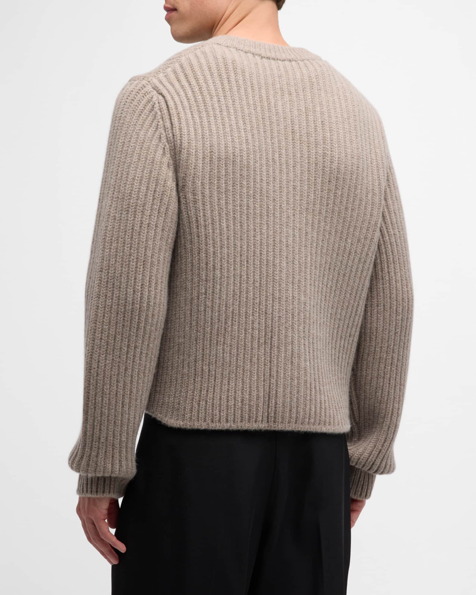 Bottega Veneta Men's Wool-Cashmere Cardigan | Neiman Marcus