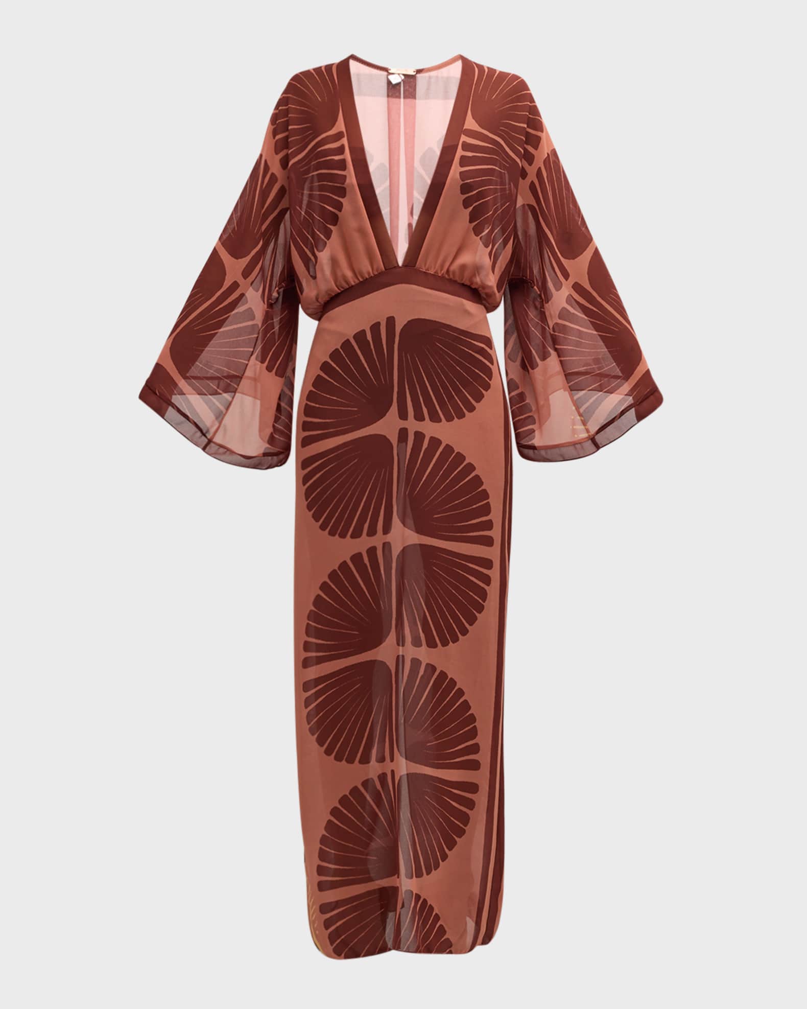 Johanna Ortiz Spiritual Healers Tunic Maxi Dress