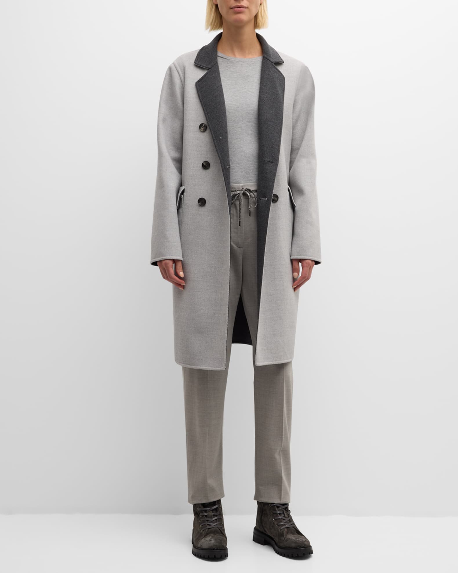 Neiman marcus wool coats clearance