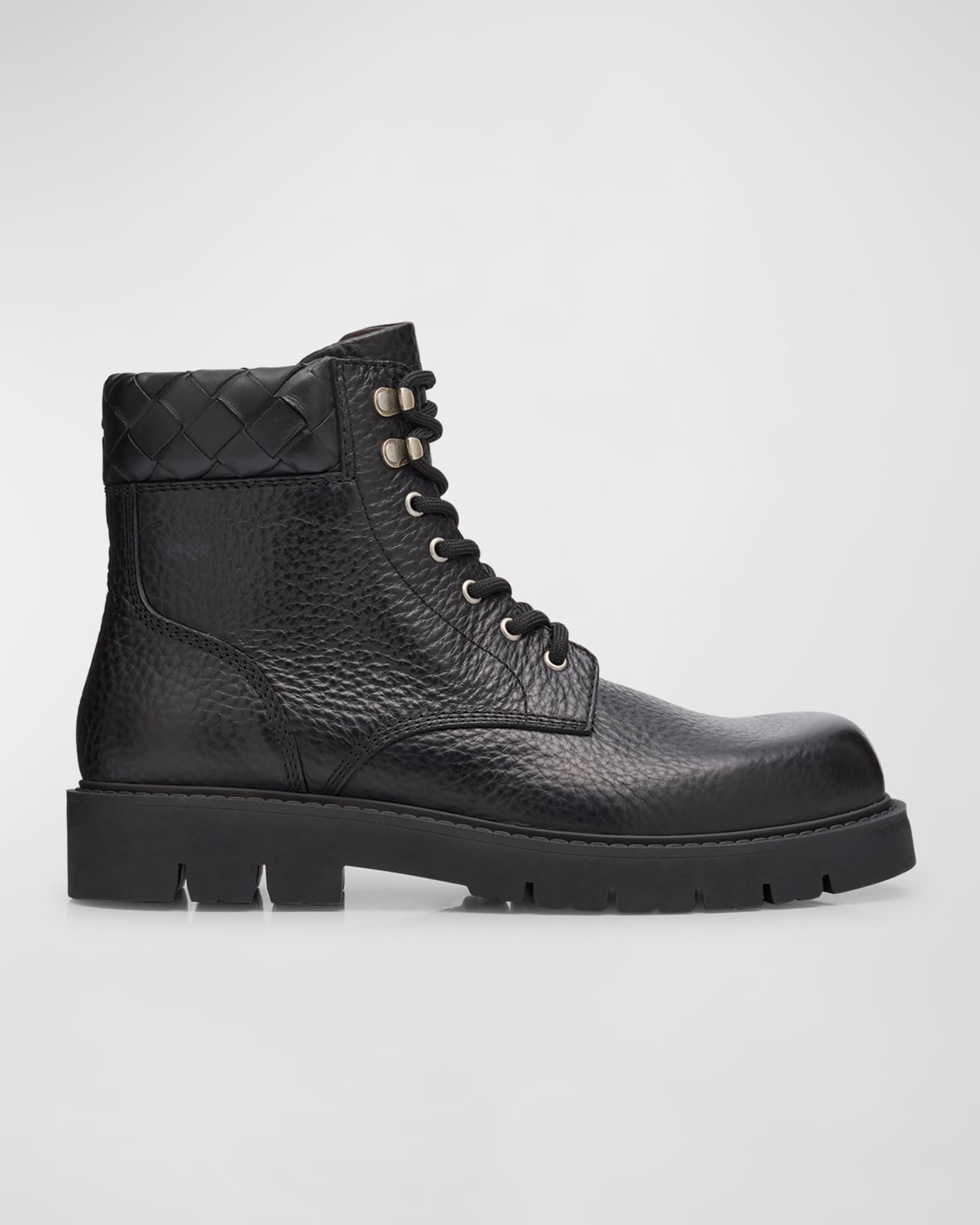 Men's Haddock Leather Lace-Up Ankle Boots 0
