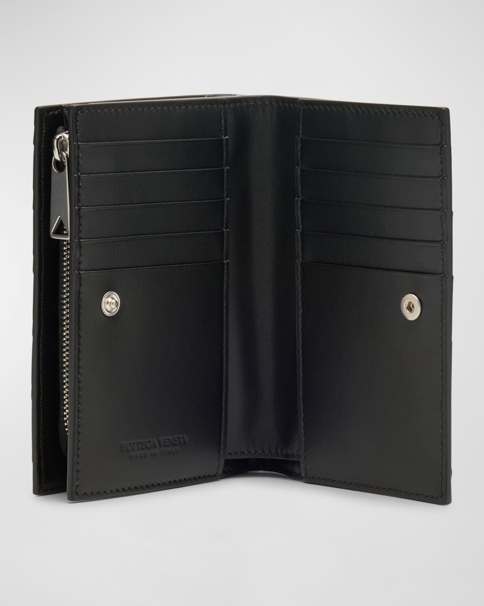 Bottega Veneta Men's Intrecciato 15 Bifold Card Case