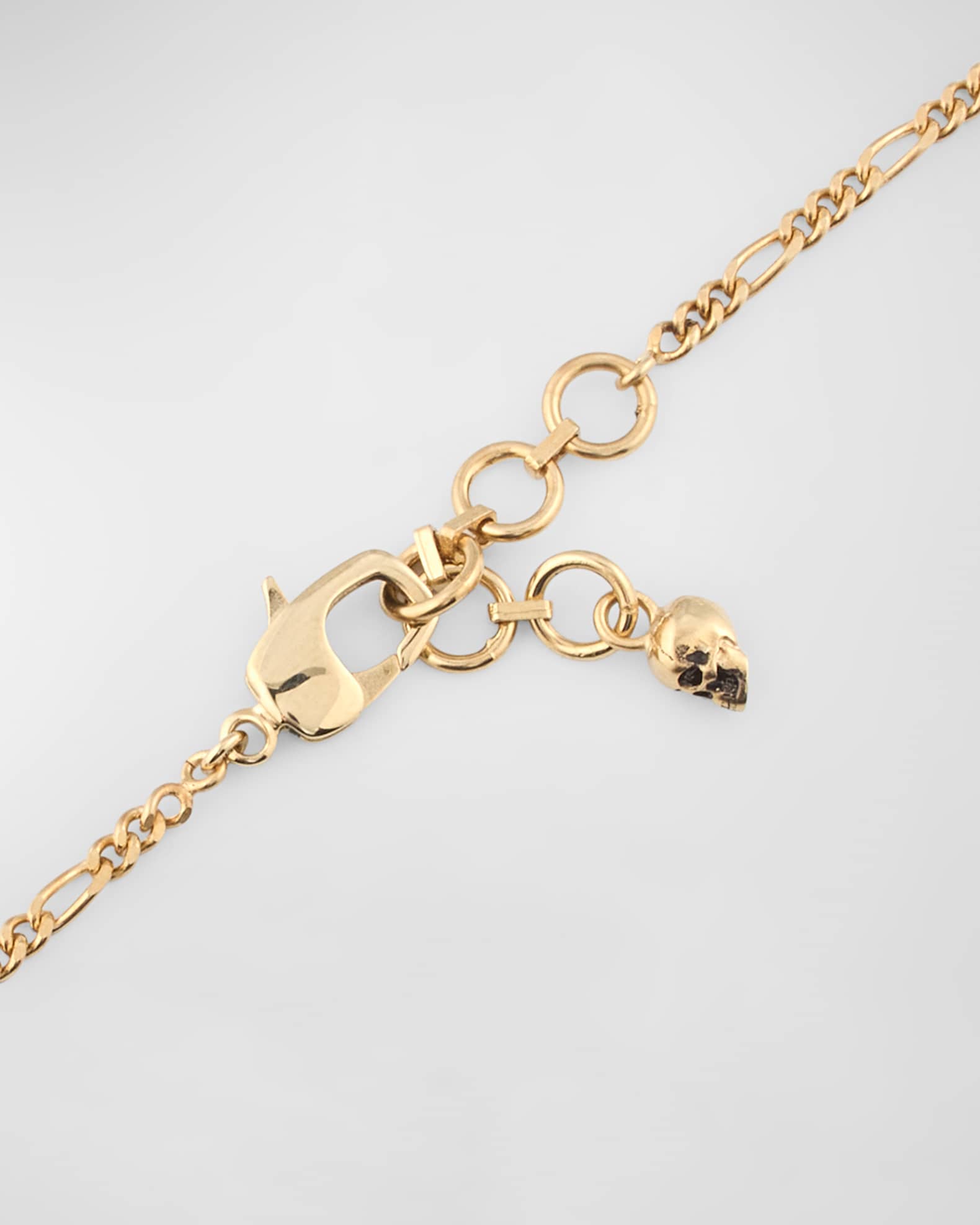 ALEXANDER MCQUEEN  チェーンジュエルネックレス McQueen Men's Twin Jewel Necklace | Neiman Marcus