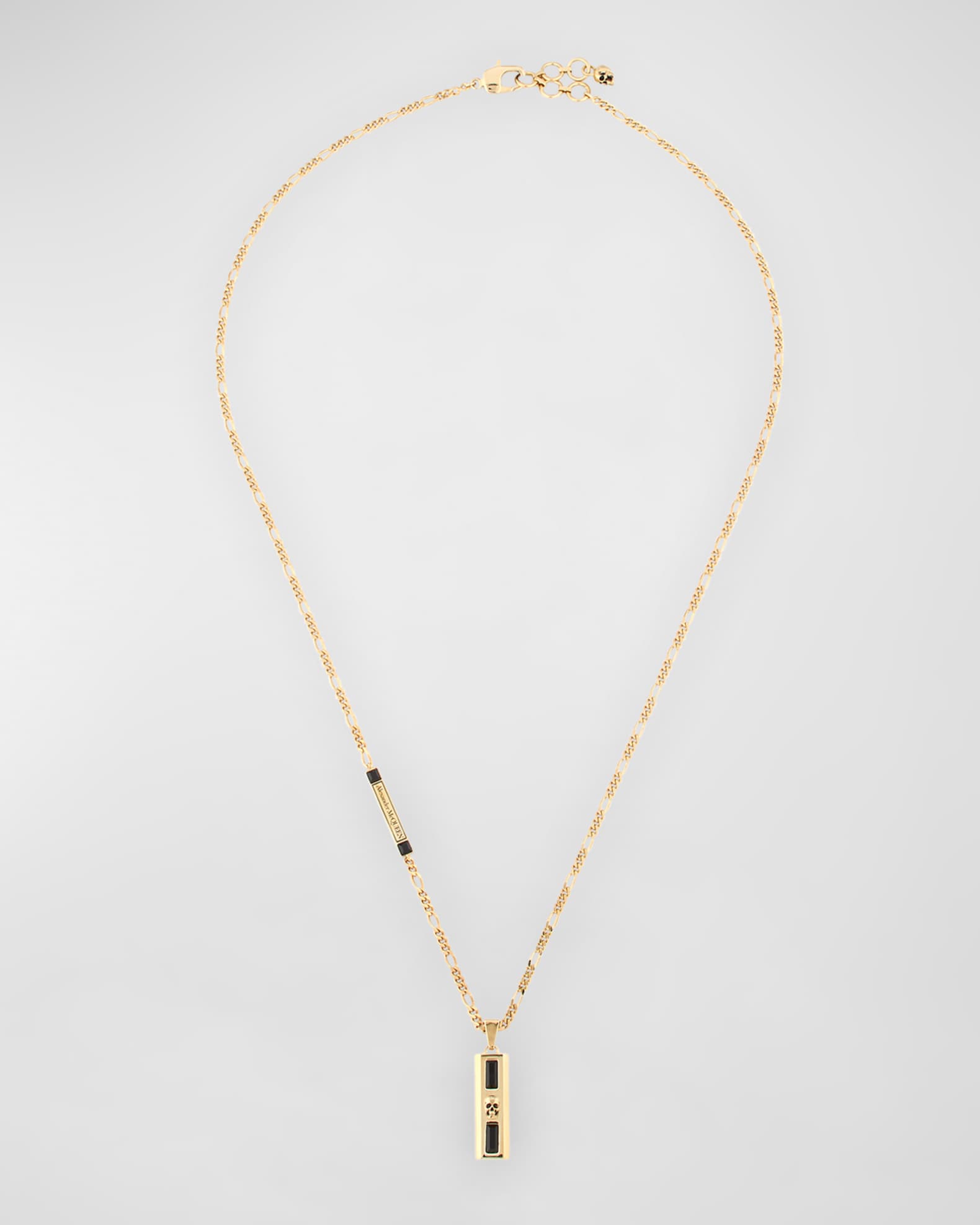 Men's Twin Jewel Necklace 0