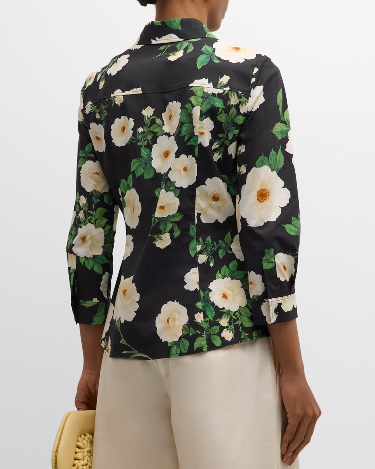Carolina Herrera Icon Floral Shirt | Neiman Marcus