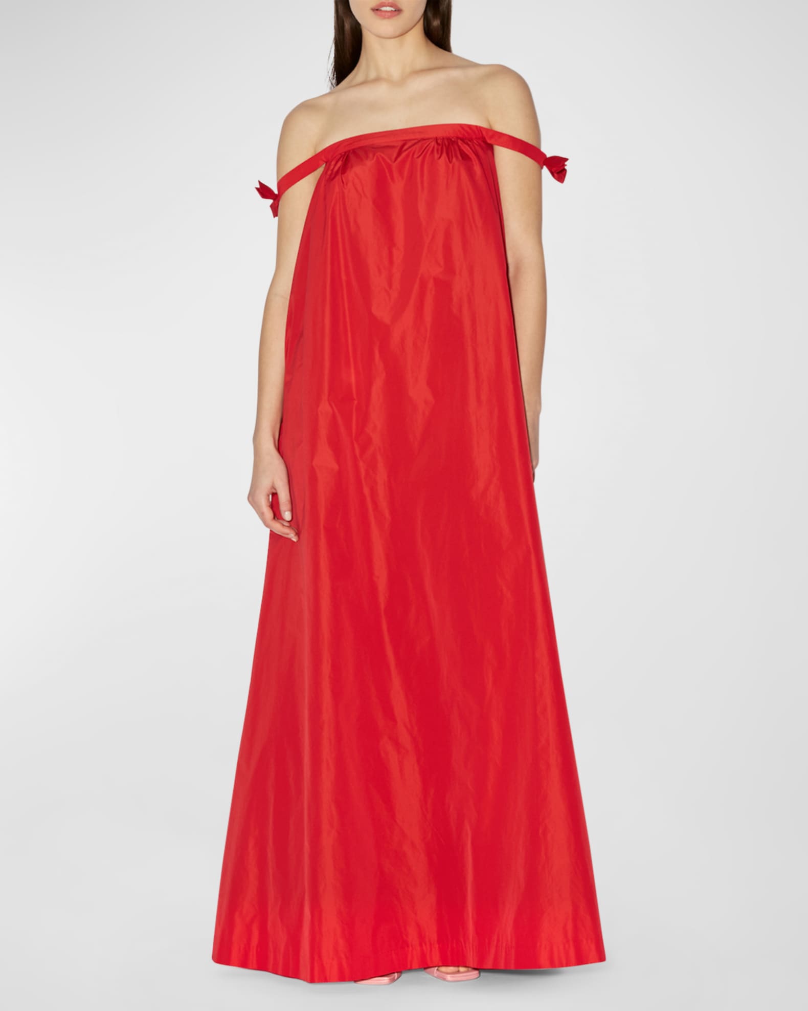 Neiman marcus red gown cheap