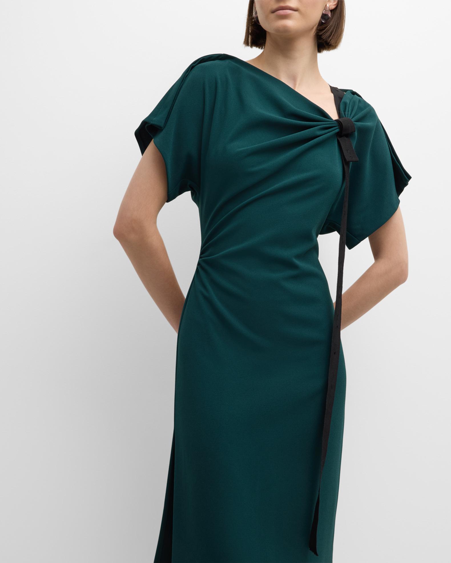 green floral mini dress Multi Print Cotton Color:Shimmery blue Business Casual Vs Business AgedJr