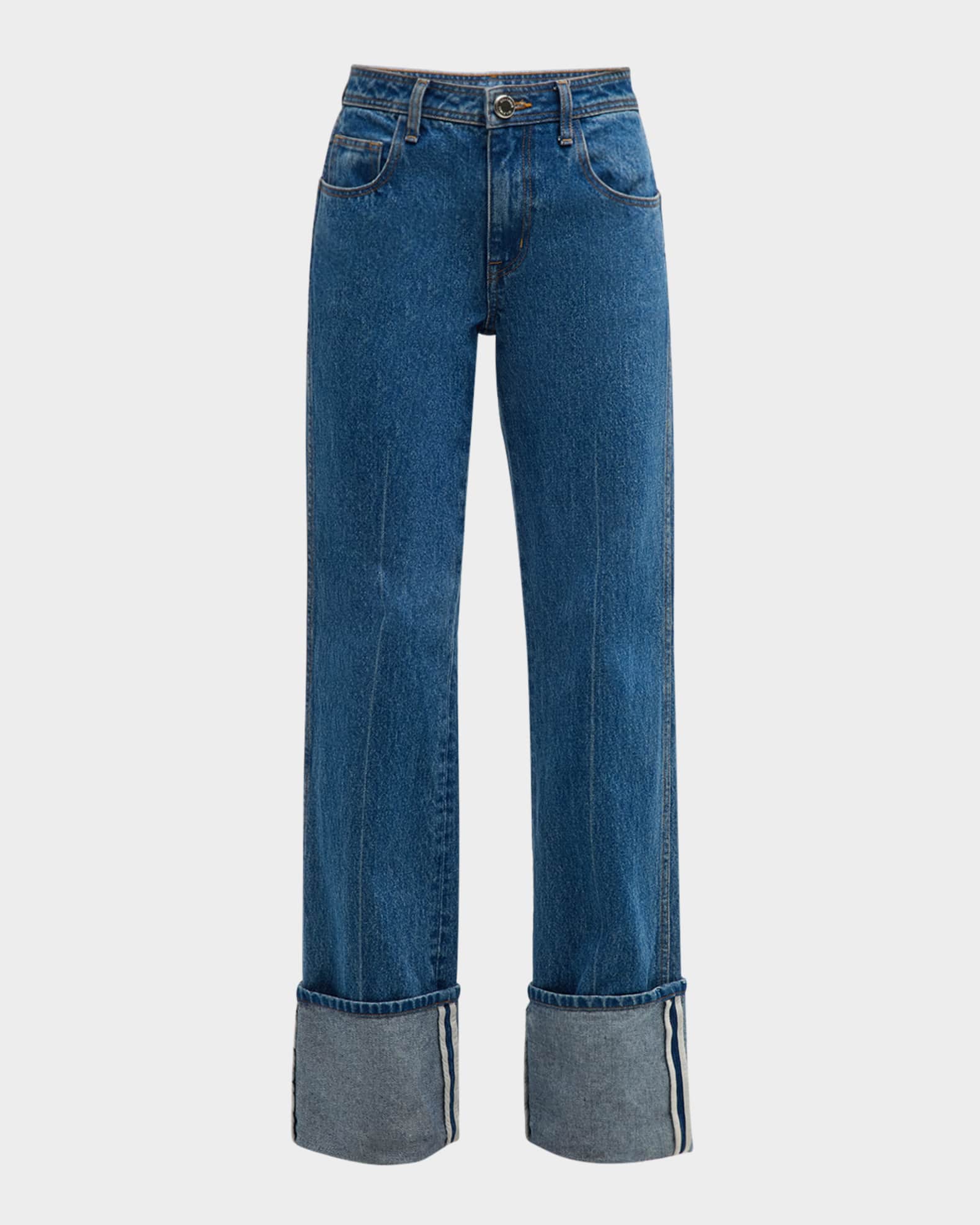 Alexa wide leg jeans top