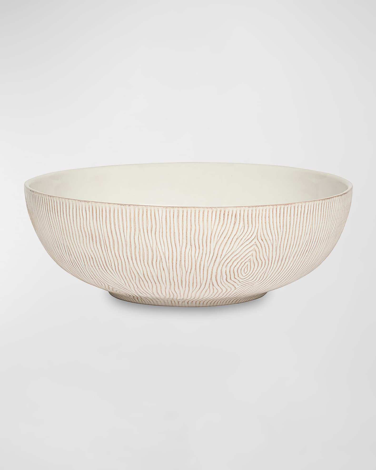 Blenheim Oak Whitewash 12" Serving Bowl 0