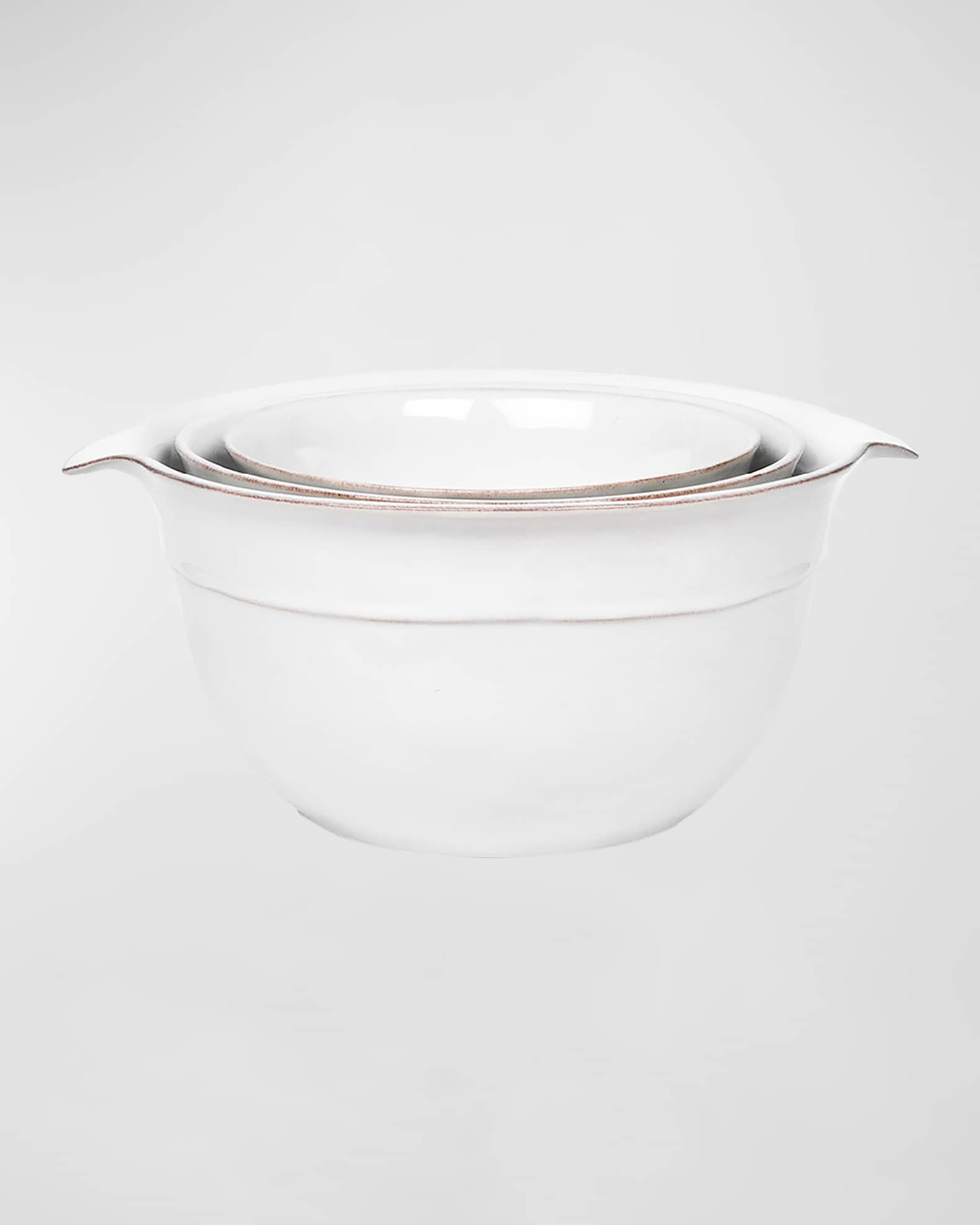 Puro Whitewash Nesting Serving Bowl 3-Piece Set 0