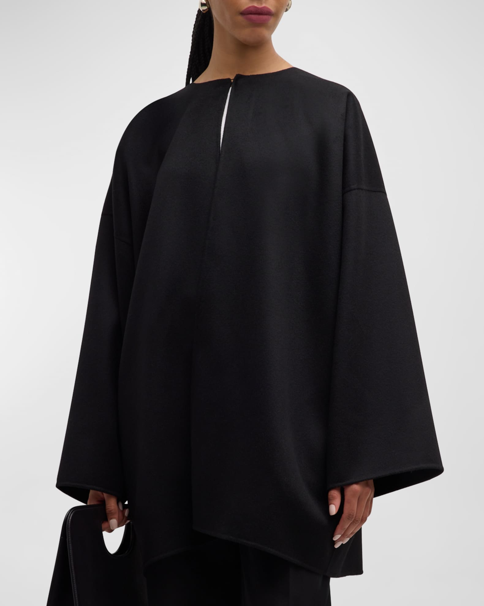 THE ROW Raj Cashmere-Silk Jacket | Neiman Marcus