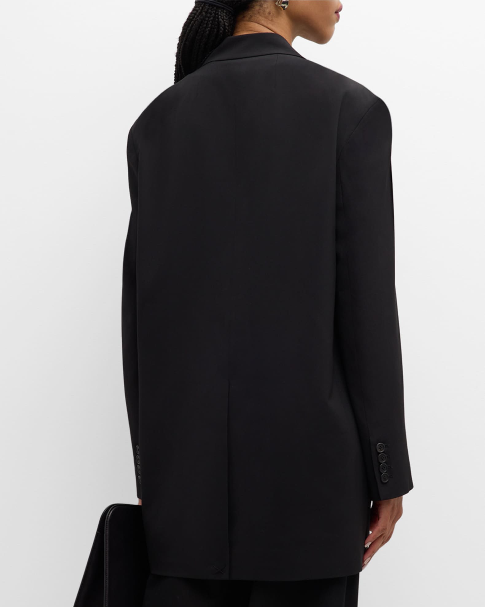 THE ROW Obine Oversized Single-Breasted Jacket | Neiman Marcus