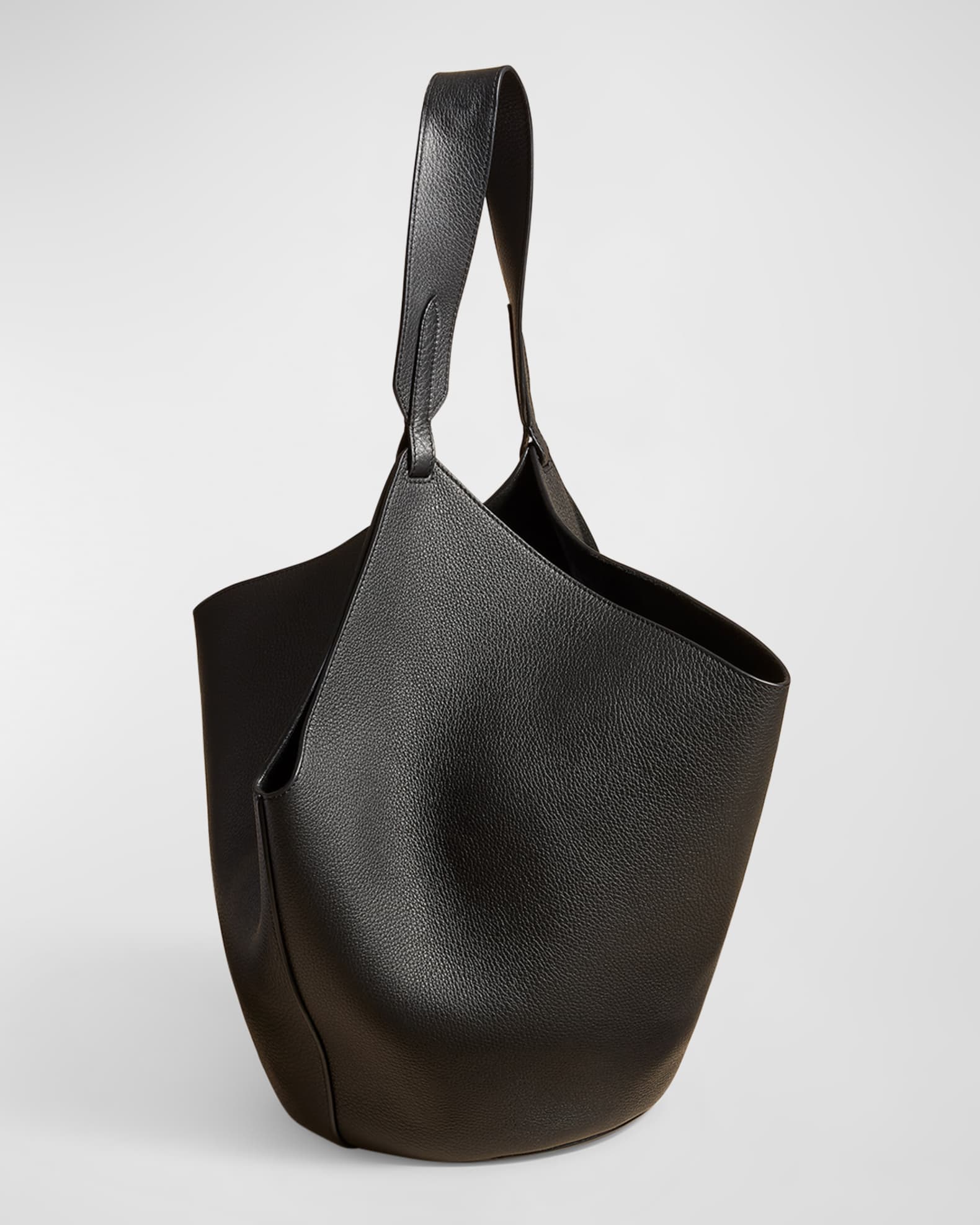 【KHAITE】 Medium Lotus tote bag H2037894200 Medium Lotus Tote in Cedar Suede – KHAITE
