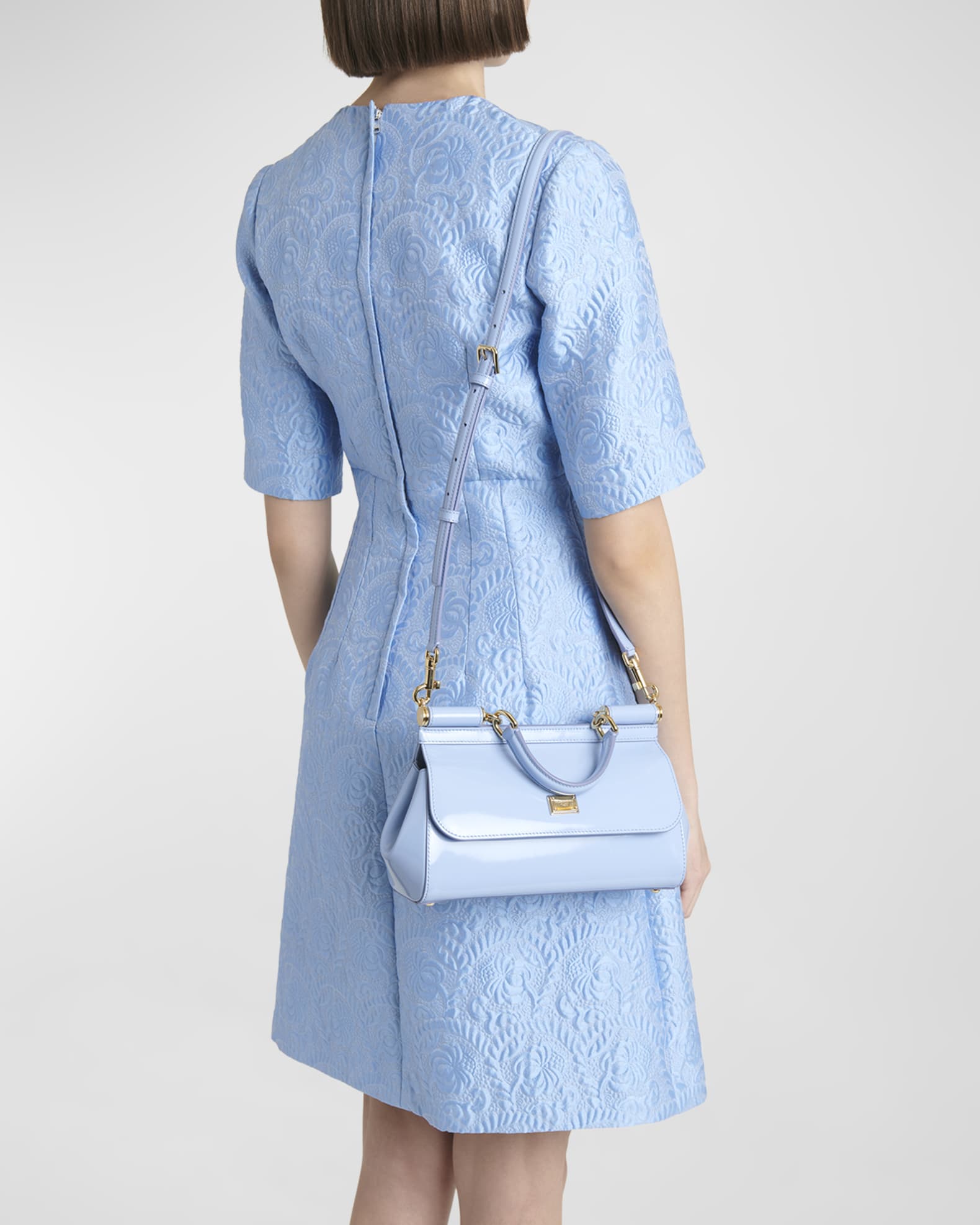 Dolce&Gabbana Medium Elongated Sicily Handbag | Neiman Marcus