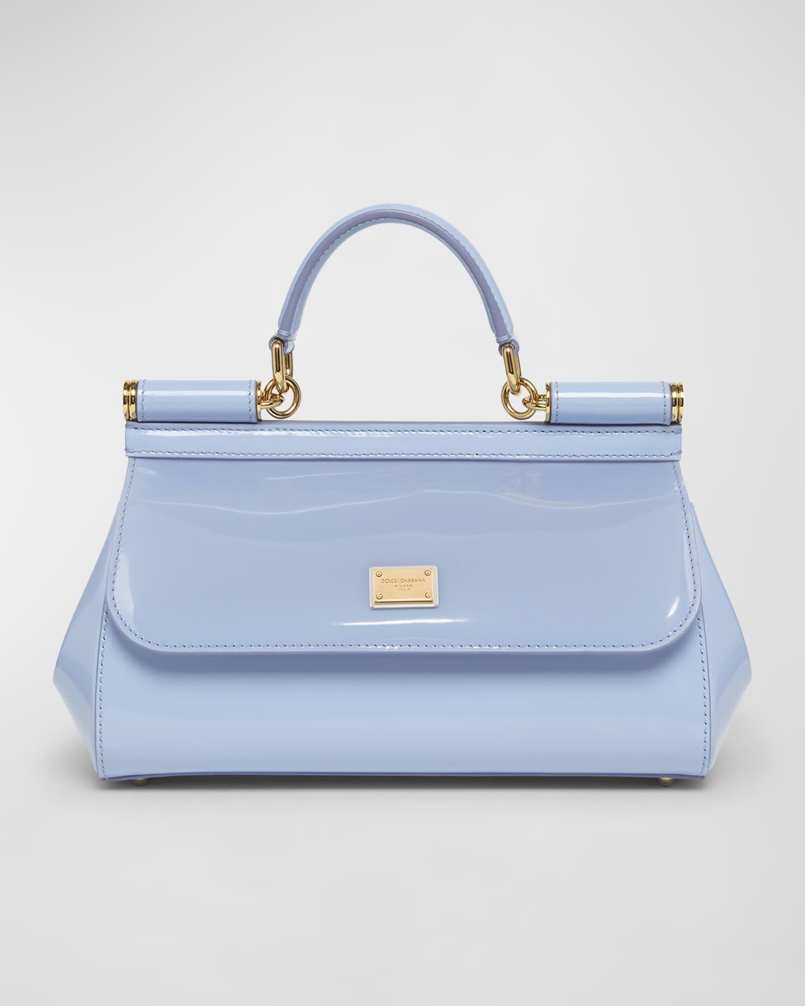 【関税＆送料込み】Dolce & Gabbana Sicily Medium Hand Bag Sicily Medium leather shoulder bag in neutrals - Dolce