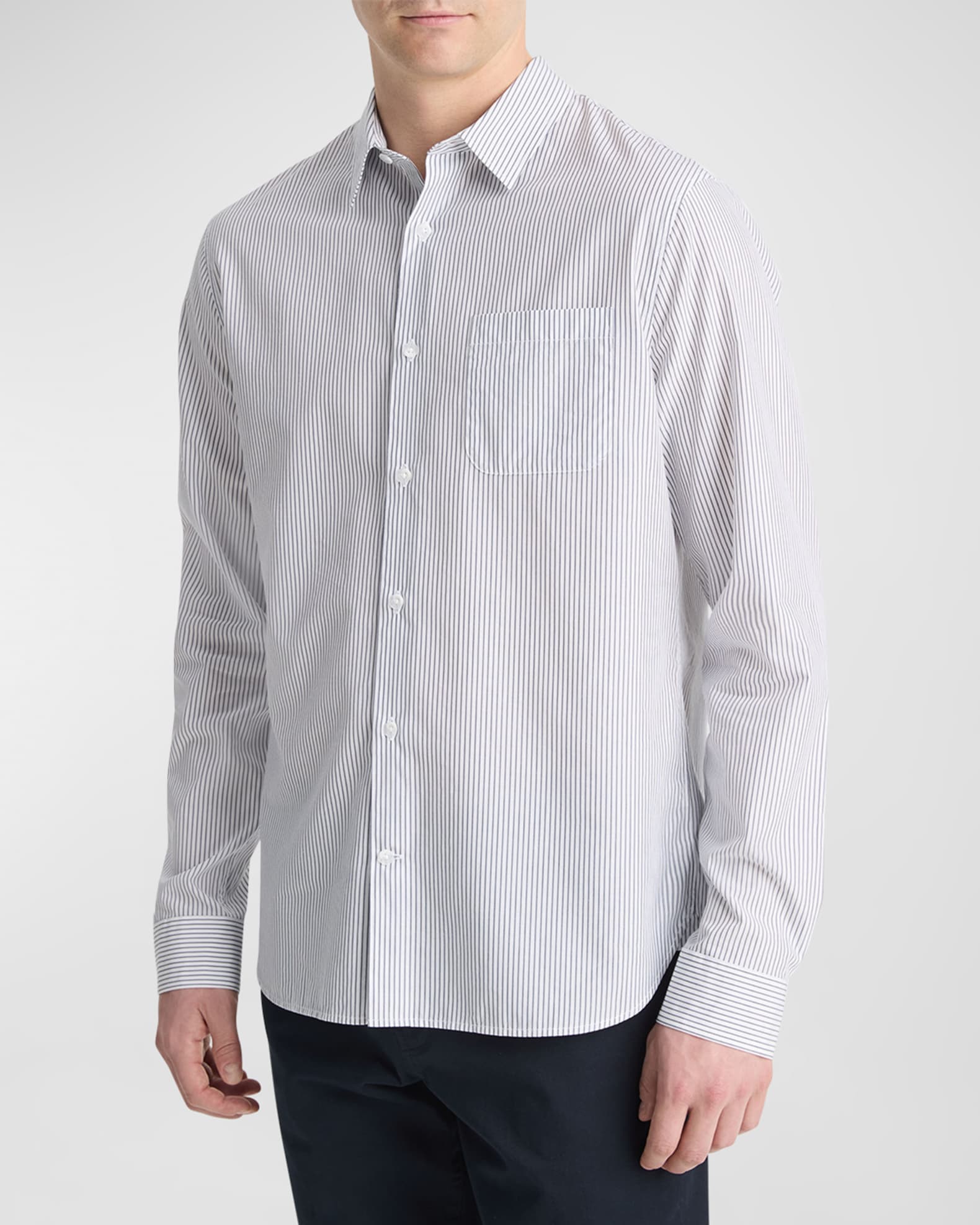 Men's Basin Stripe Sport Shirt