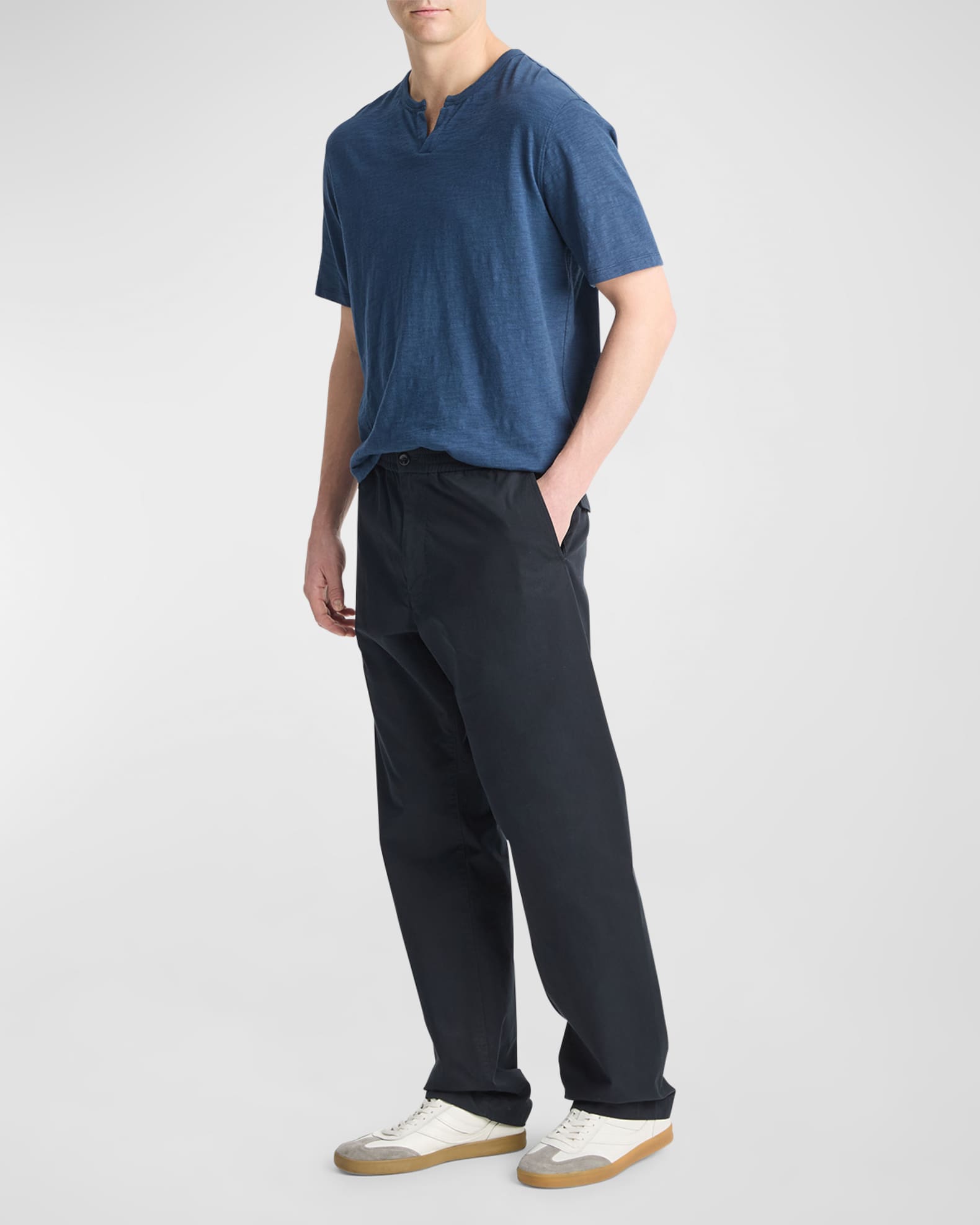 Vince Men's Cotton Beach Pants Neiman Marcus