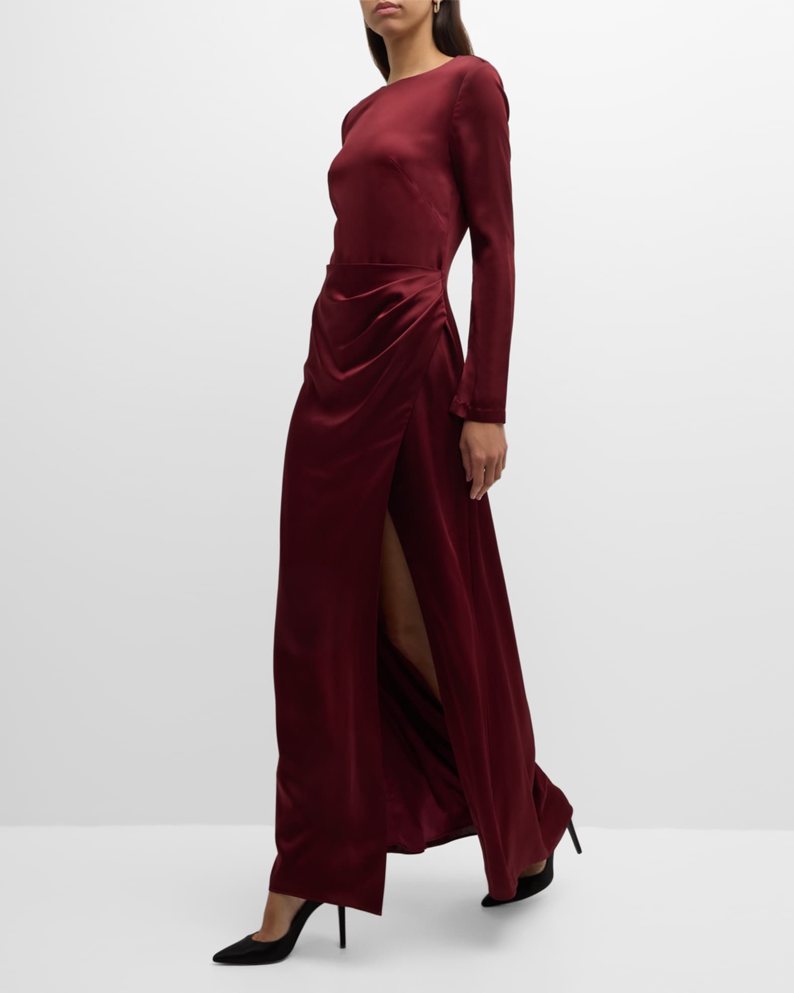 Simkhai Melaney Satin Gown main image 1