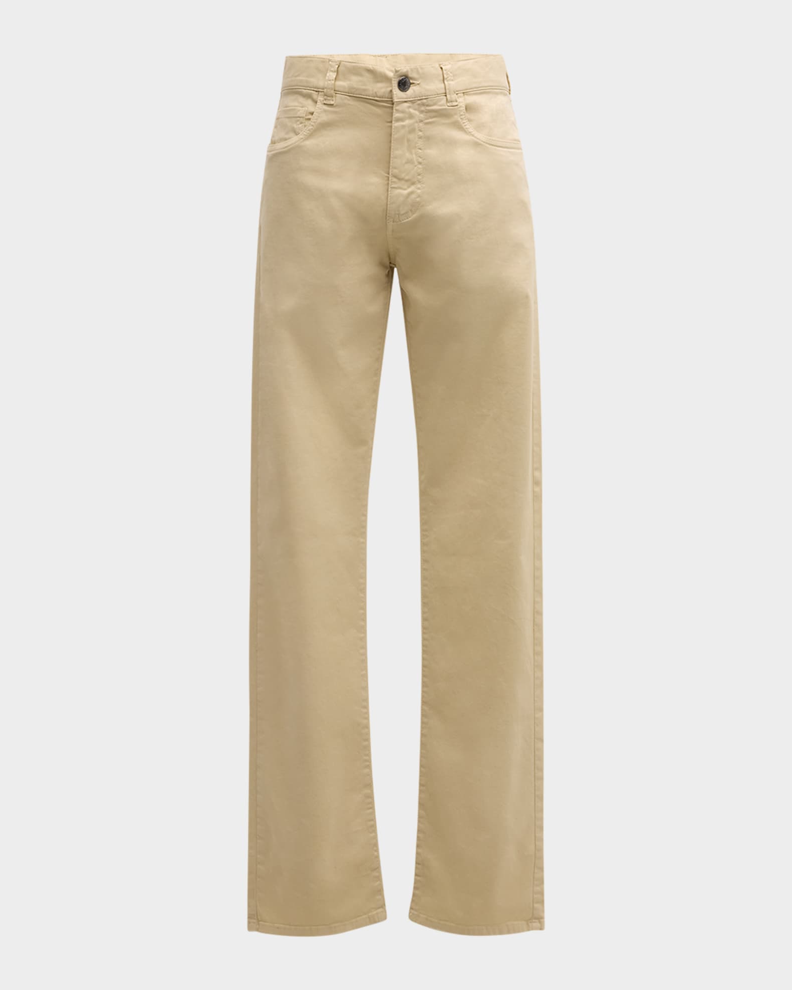 Men's Slim Twill 5-Pocket Pants