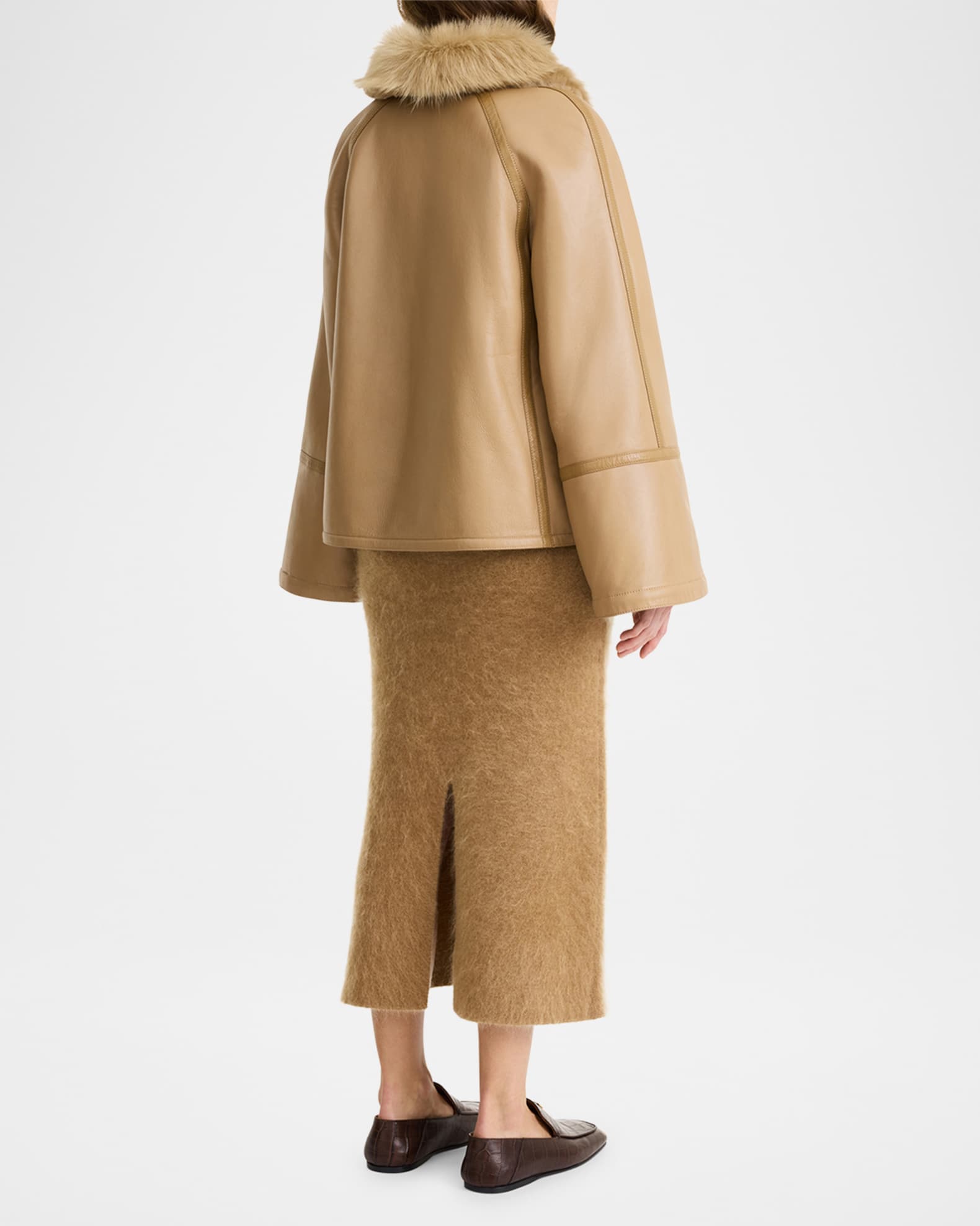 Neiman marcus shearling coats hot sale