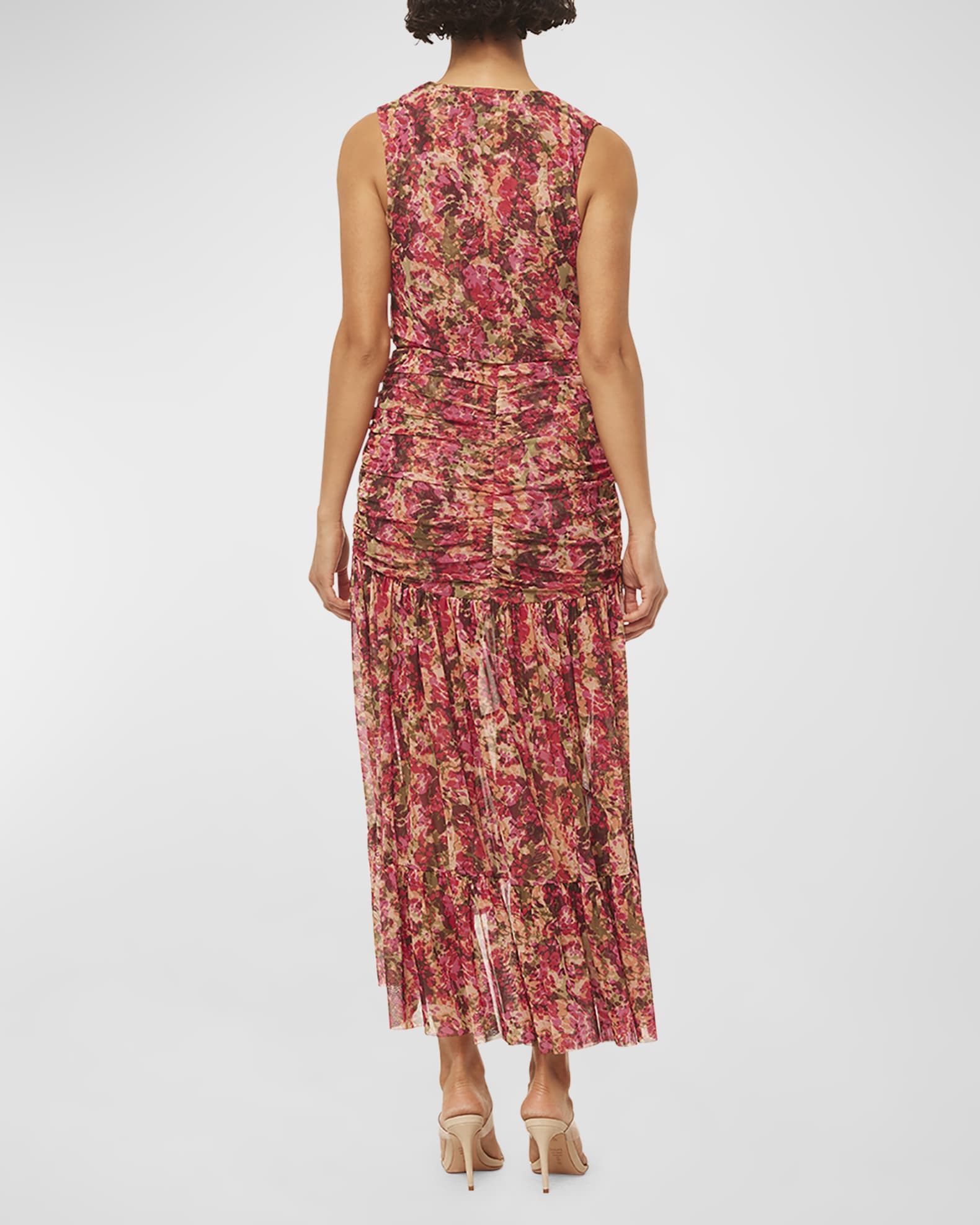 MISA Los Angeles
 Olivia Elasticized Floral Midi-Dress main image 1