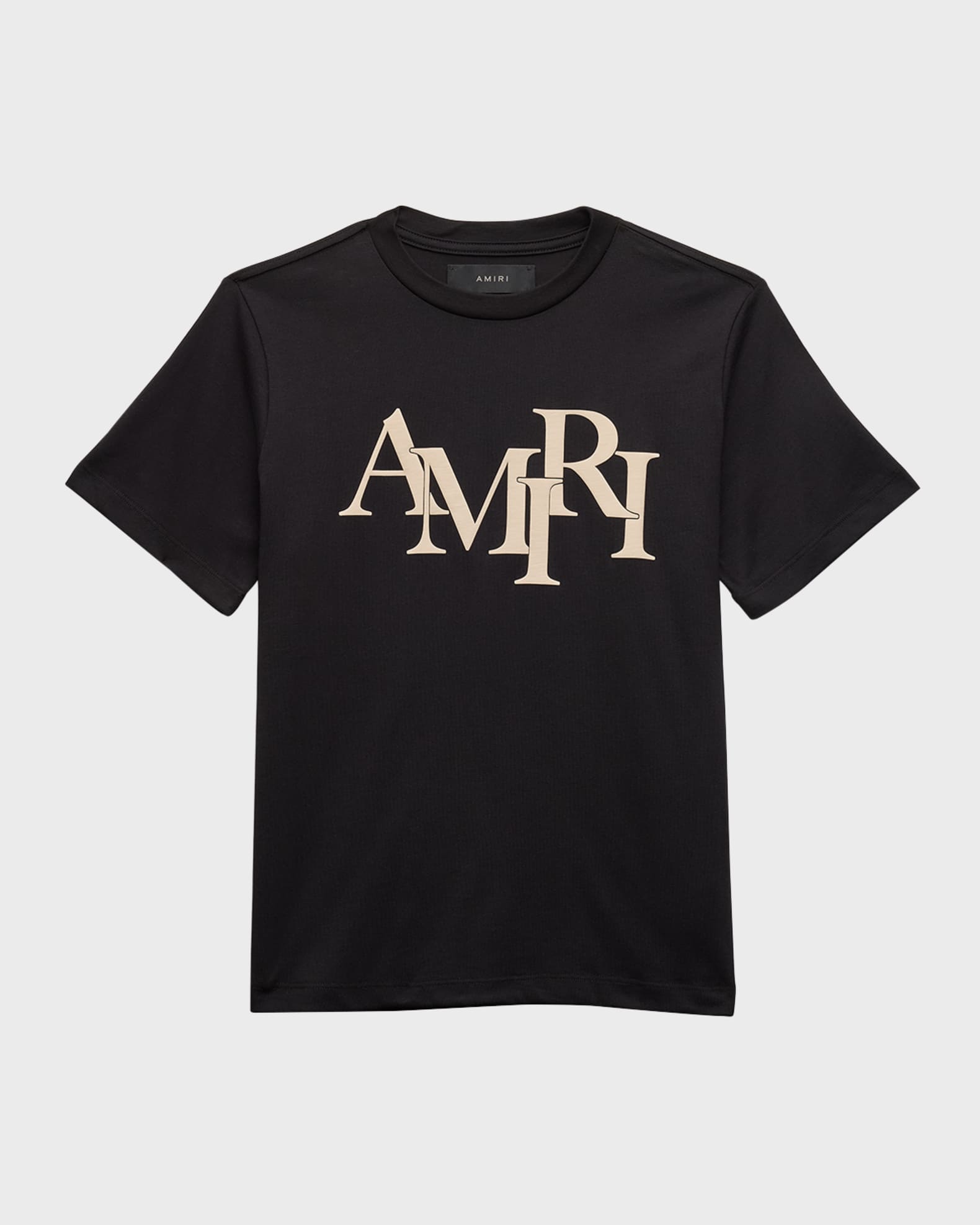 Girl's Staggered Logo-Print T-Shirt, Size 4-12 0