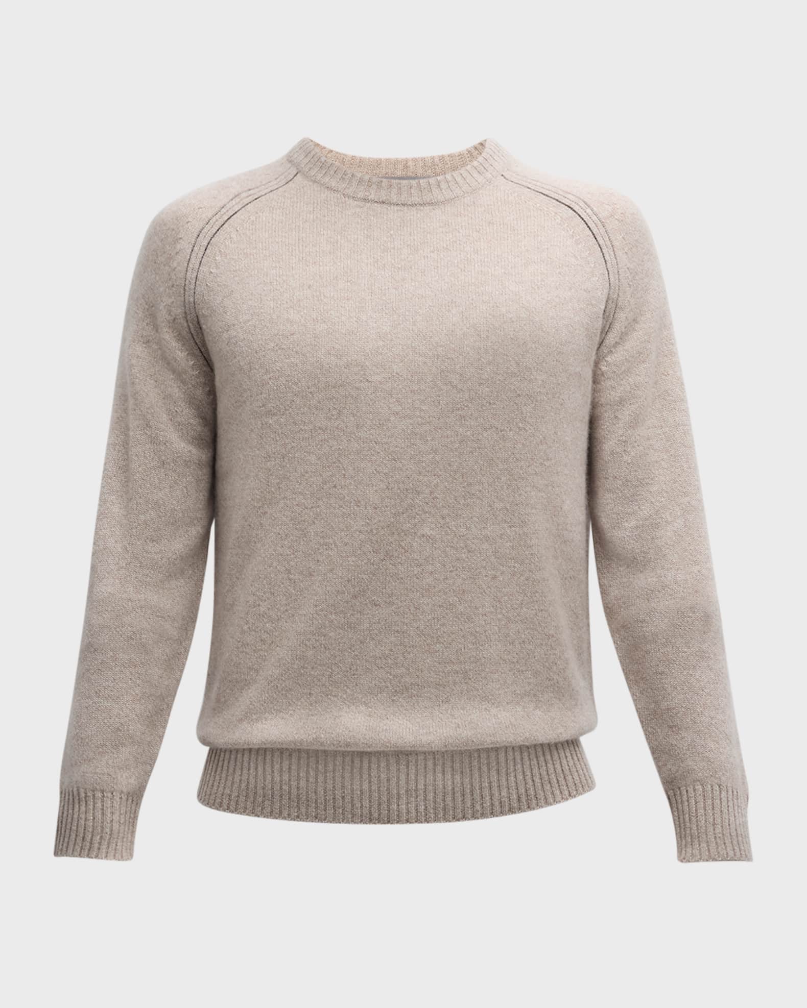 Men's Knitted Cashmere Sweater 0