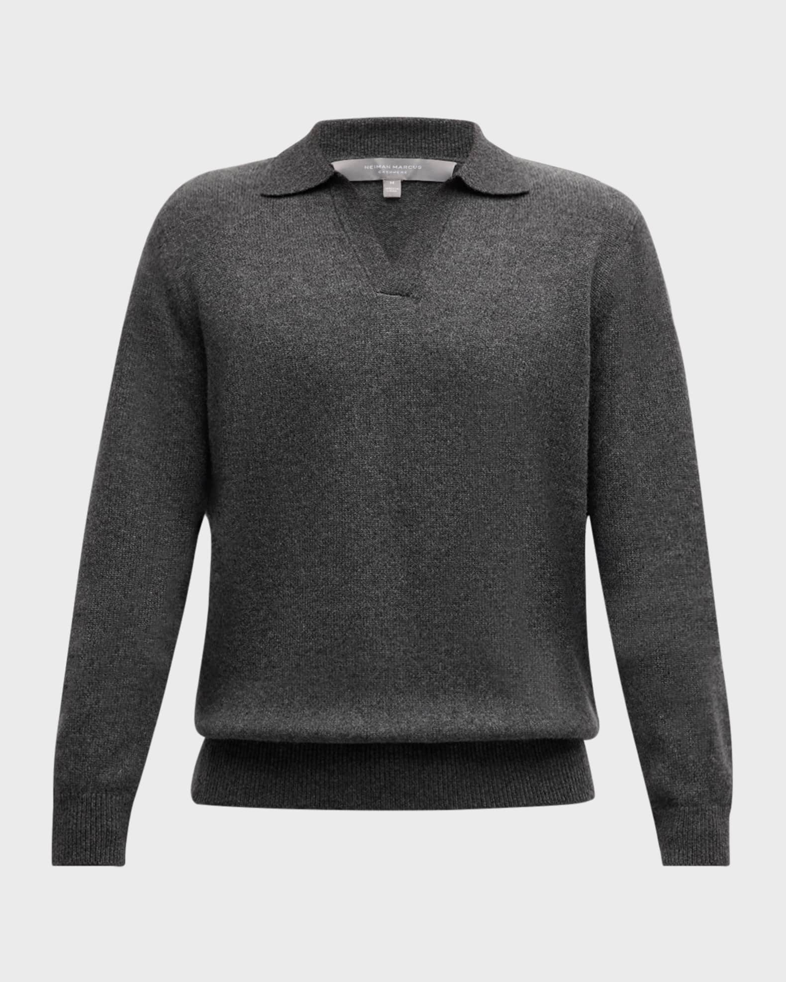Men's Johnny-Collar Polo Shirt 0
