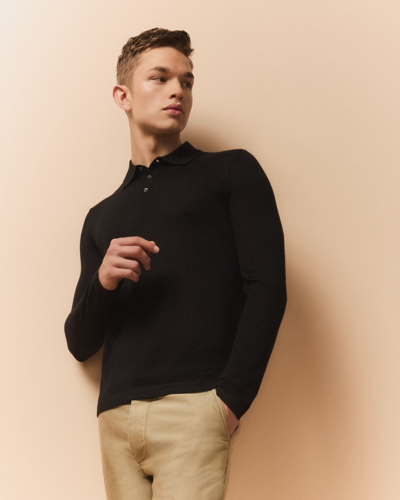 Cashmere shirts mens top