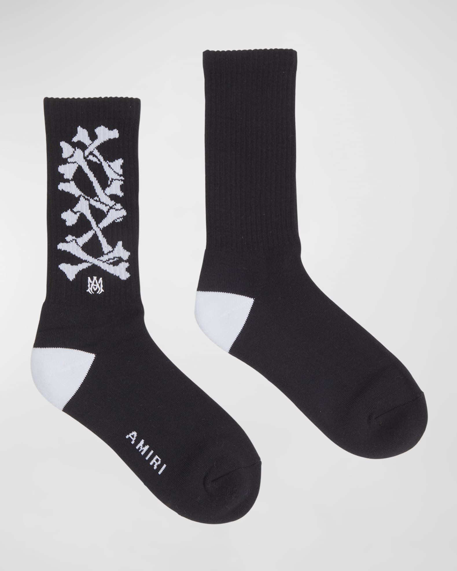 Amiri Kid's Bones Intarsia 1-Pair Of Socks, Size S-L