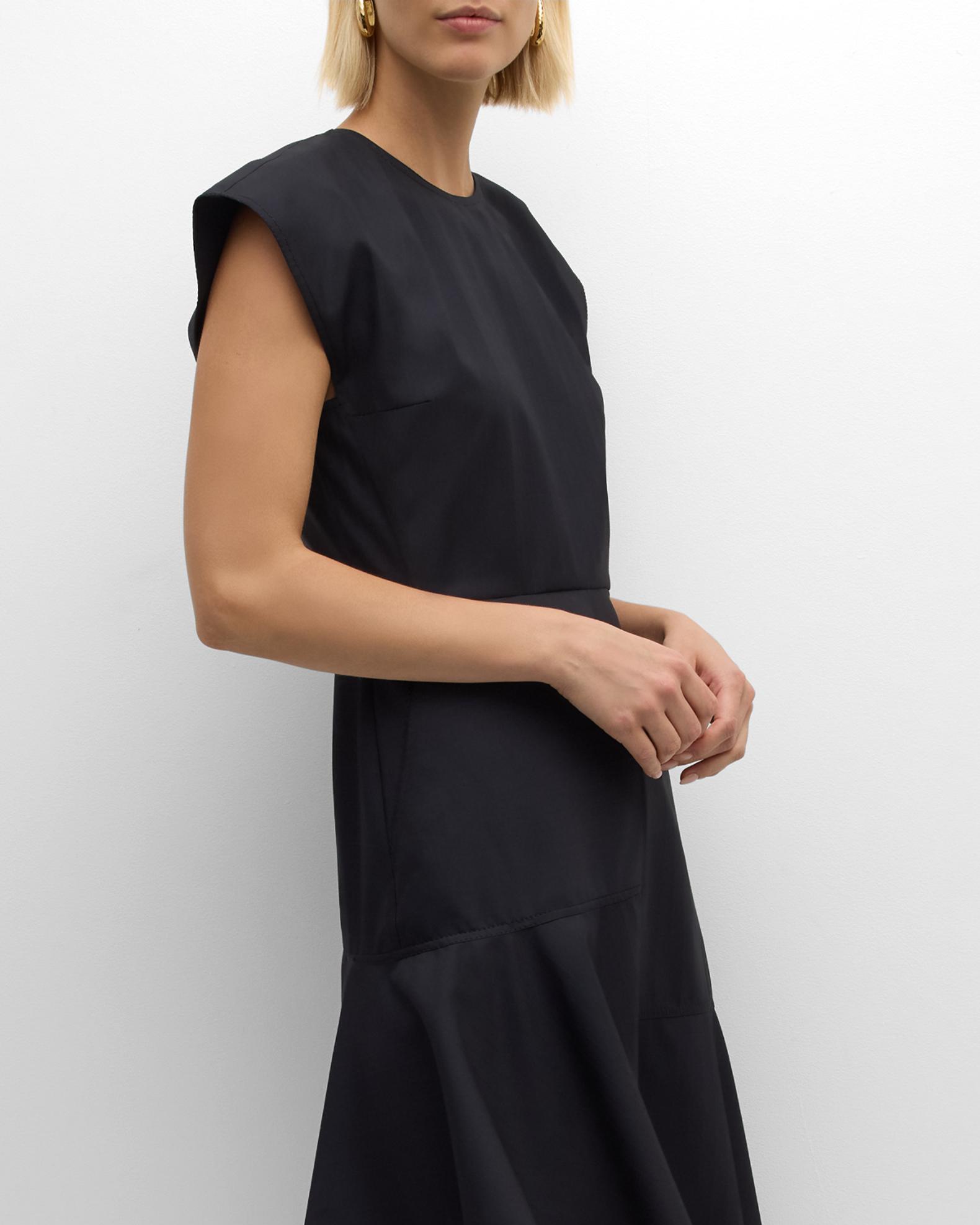 Robe Midi Manches Capuche Positive Attitude - Taille 12 Multicolore - Polyester Stretch Facile D'entretien
