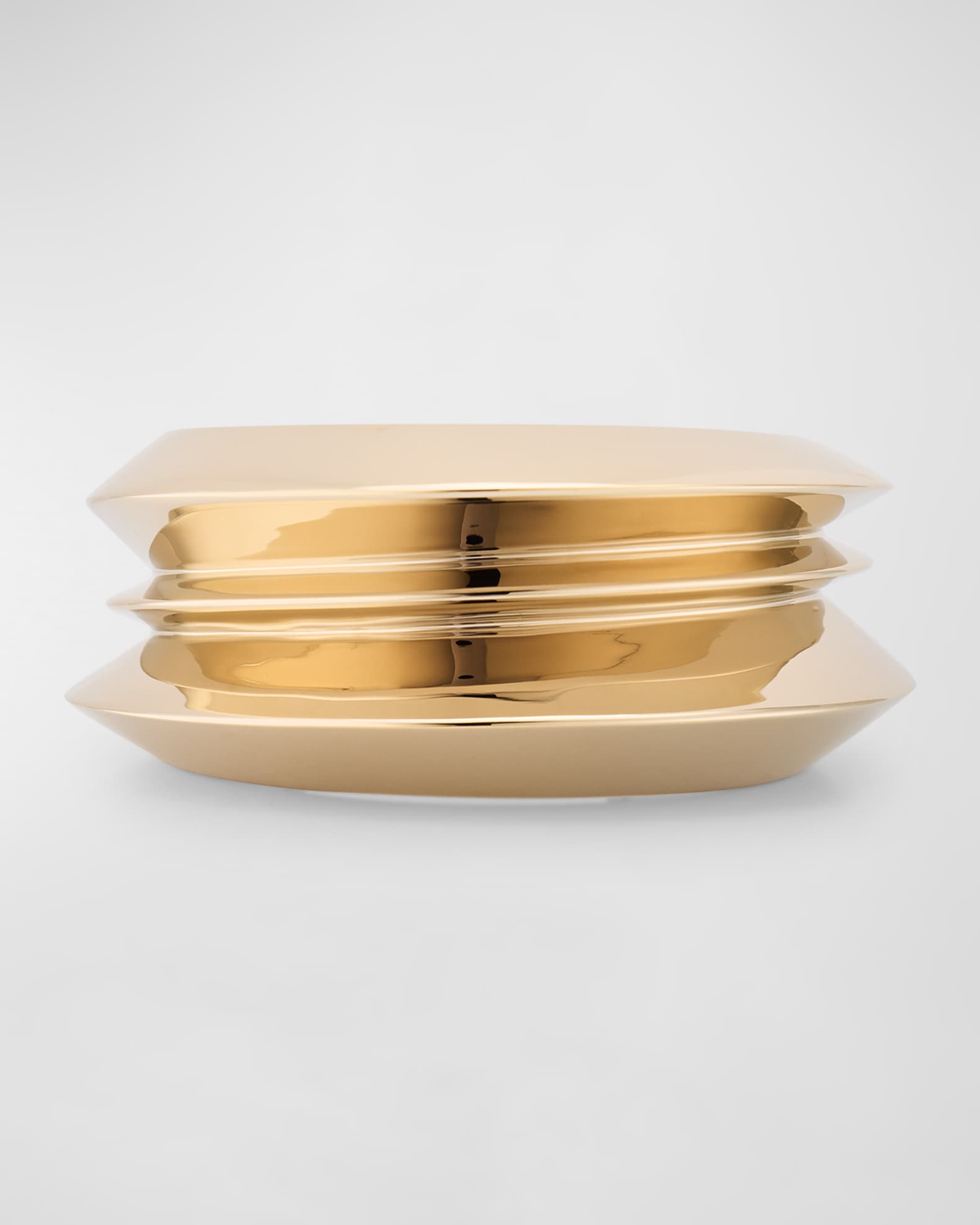 Saint Laurent Stacked Cuff Bracelet