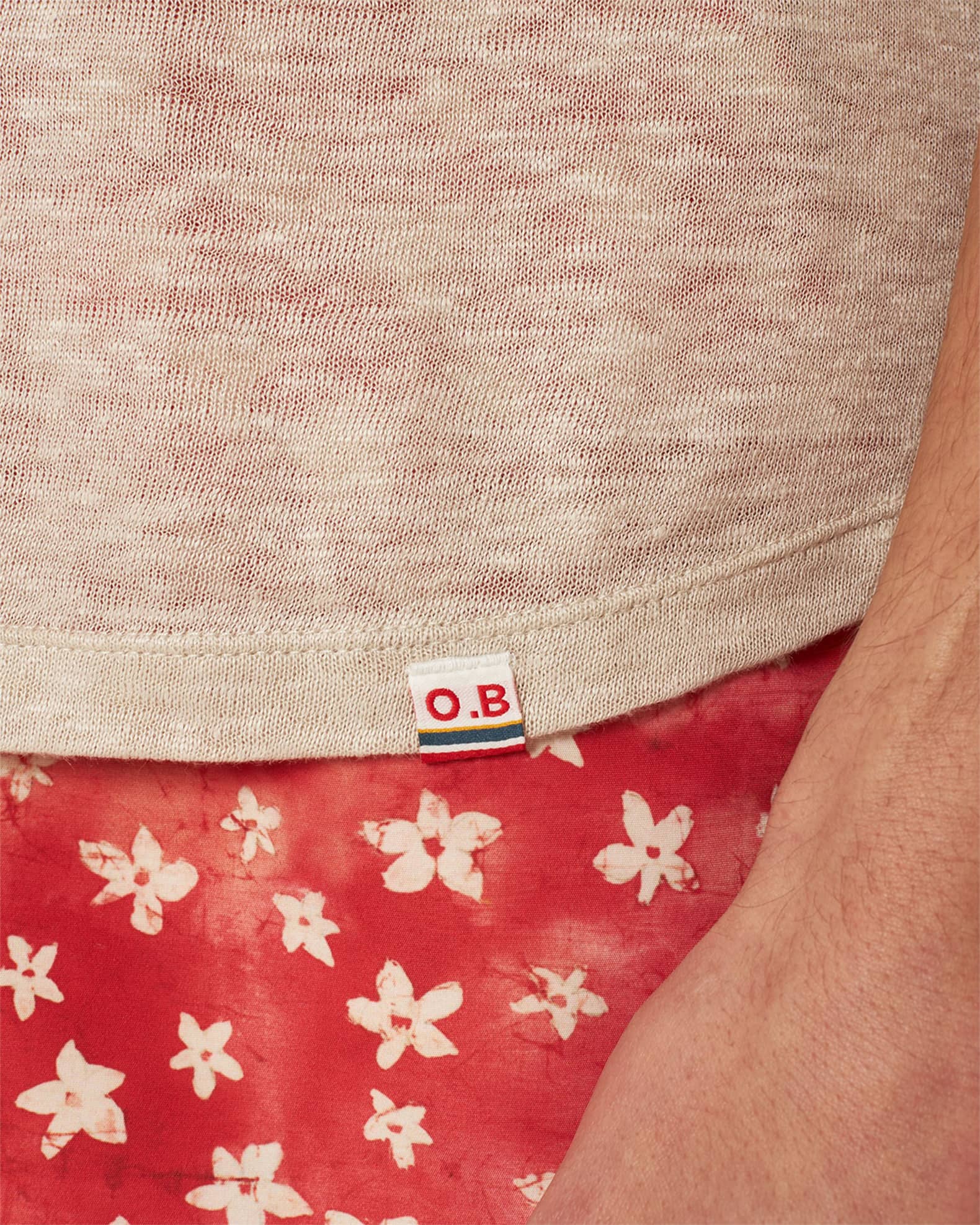 Men's OB-T Linen T-Shirt