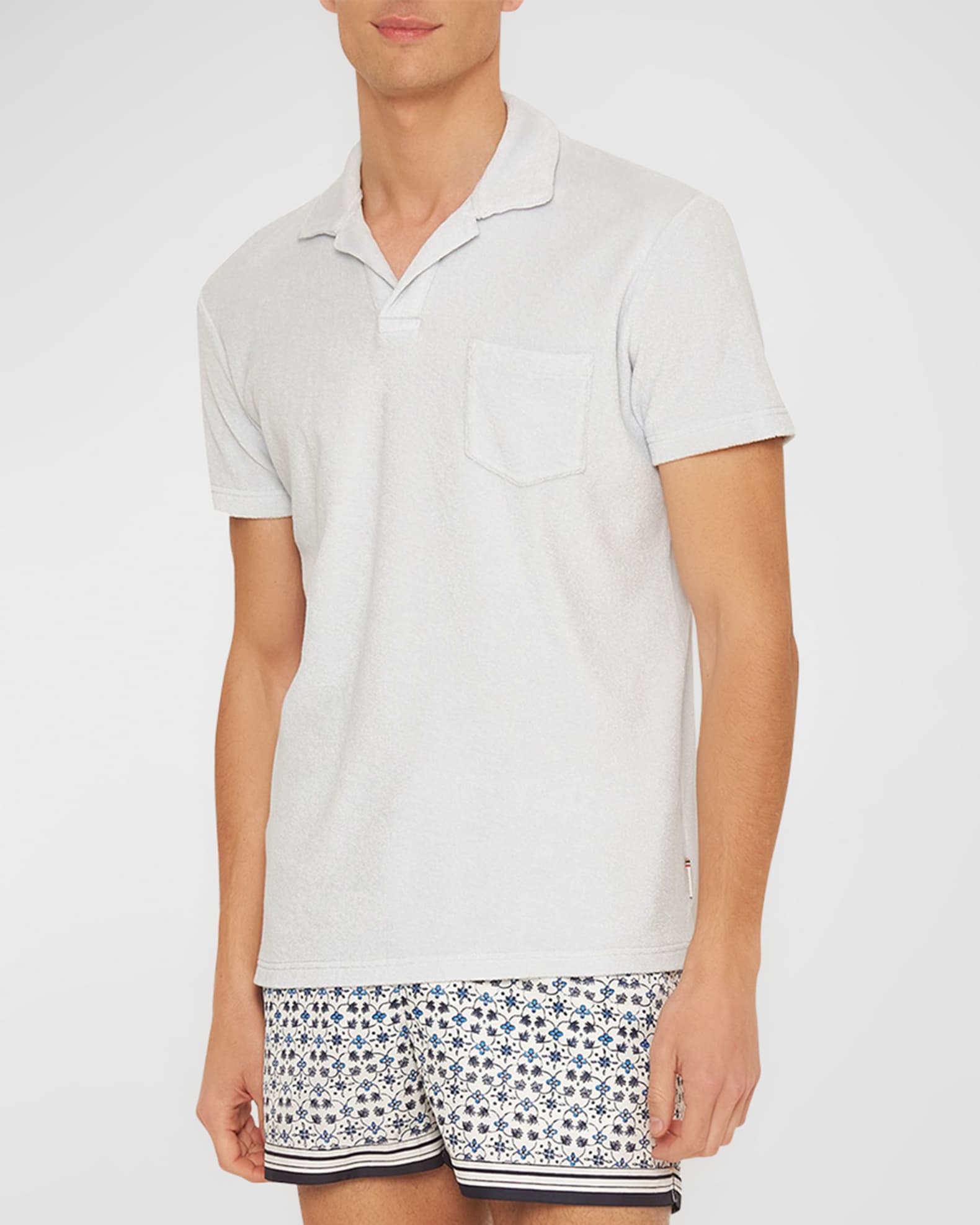 Orlebar brown towelling polo shop