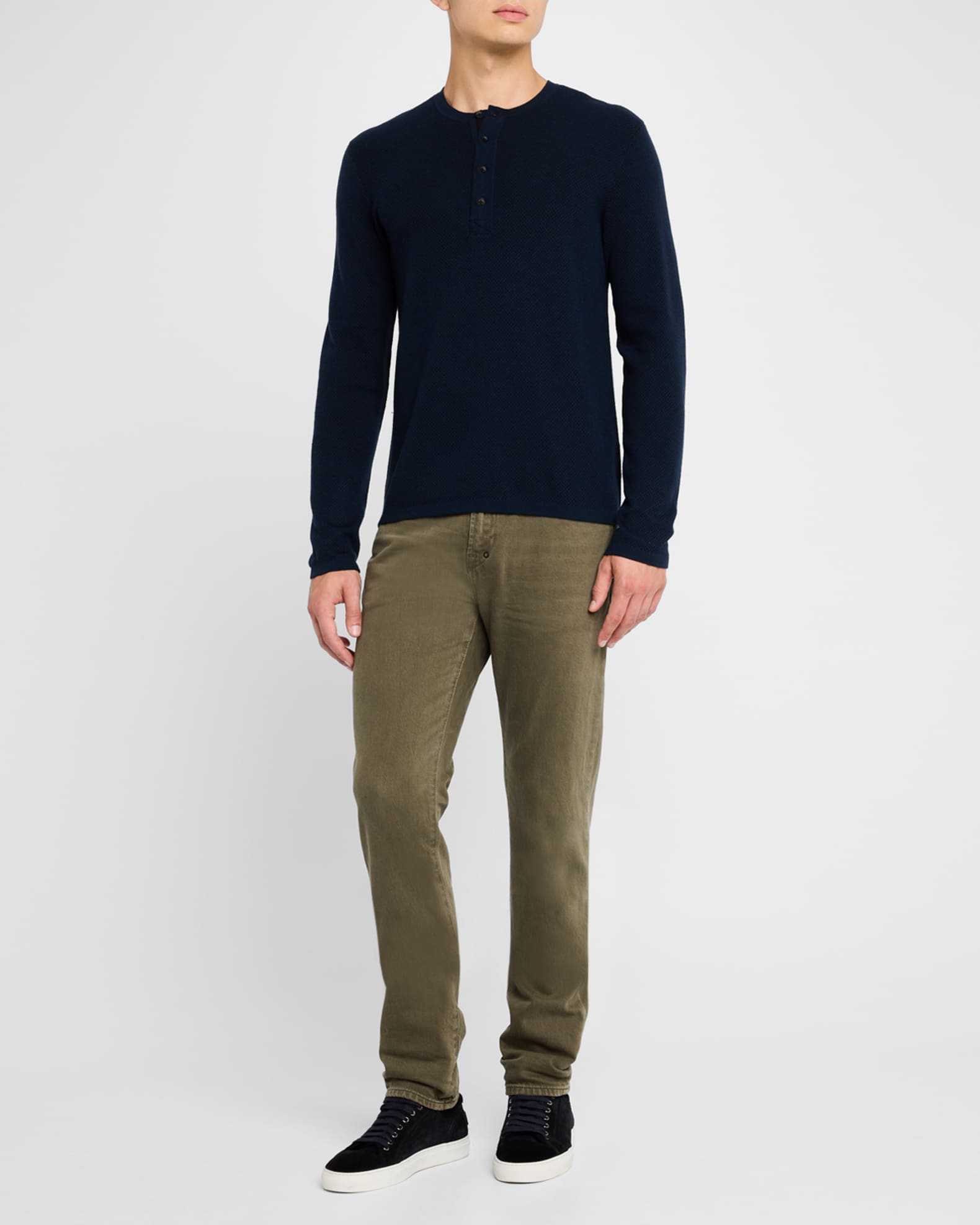 Men's Cactus Overdyed Slim-Fit Jeans 1