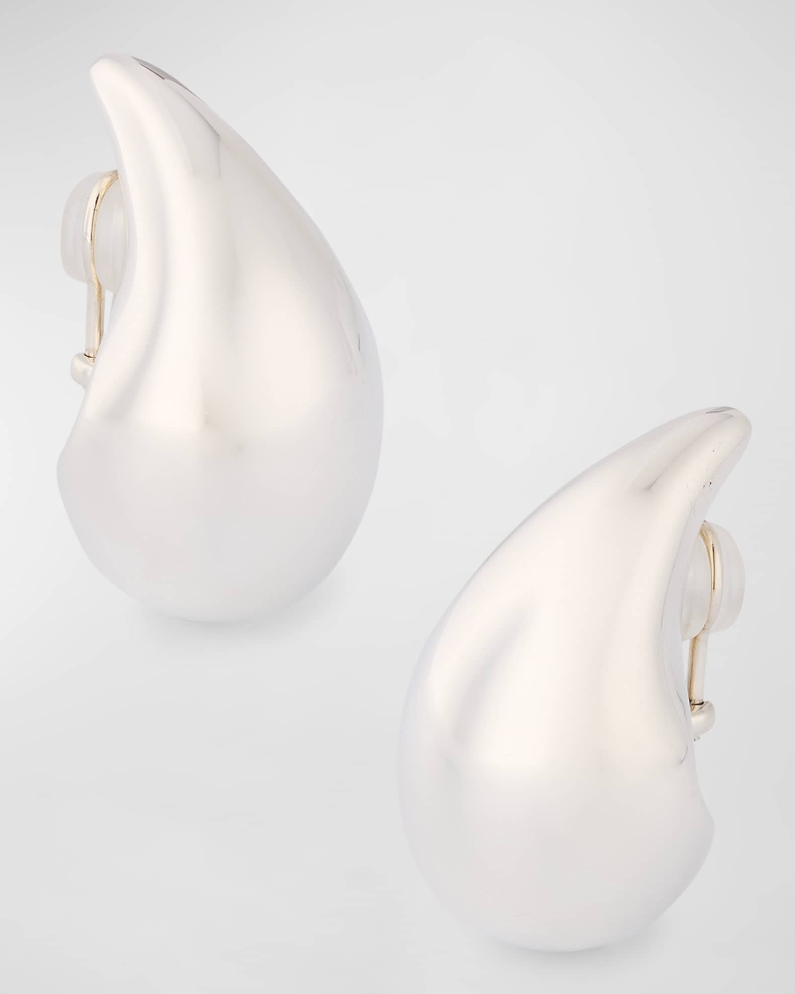ピアス BOTTEGA VENETA Small Drop Earrings in 925 Silver Bottega Veneta Silver Drop Earrings | Neiman Marcus