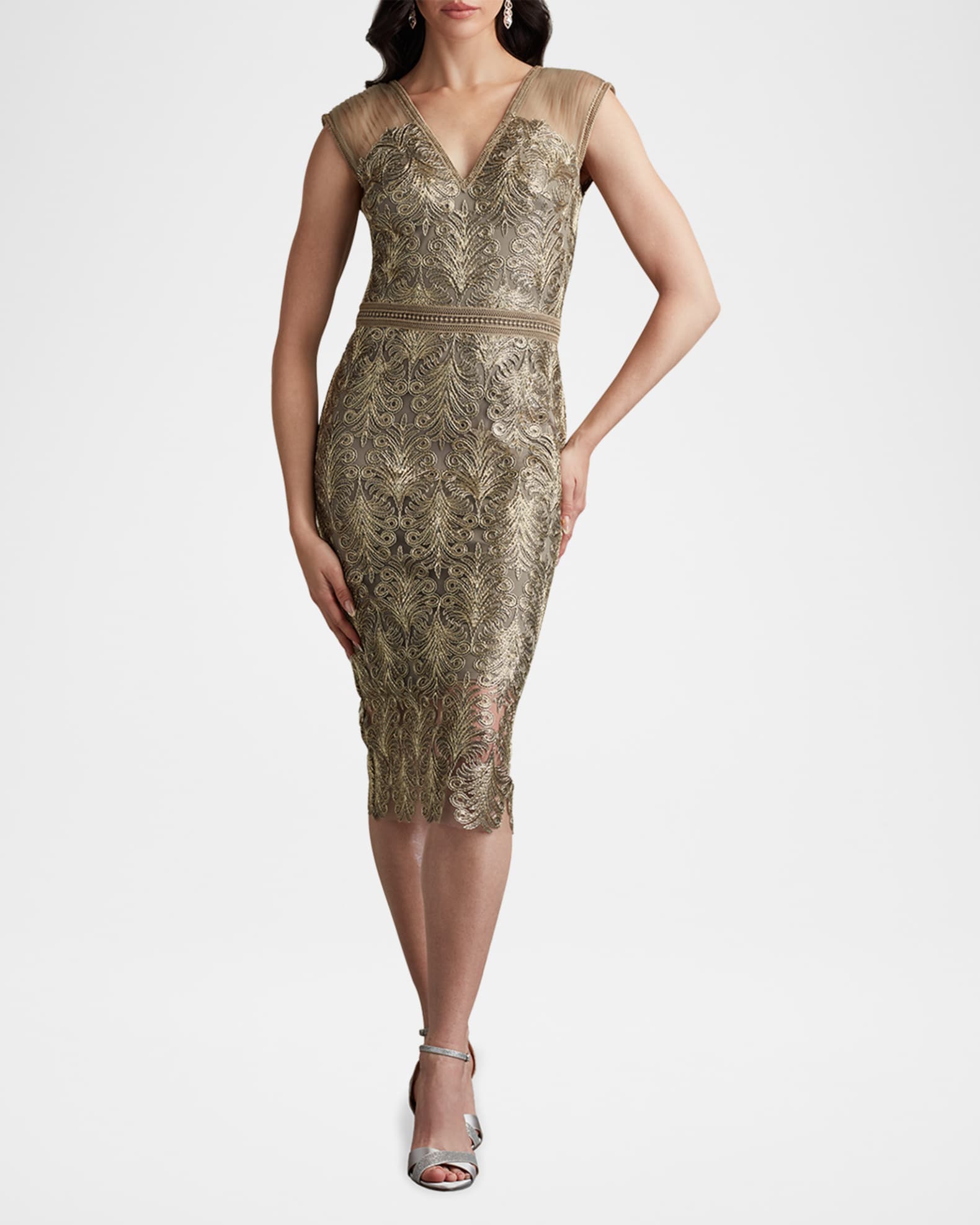 Sequin knee length dress new arrivals