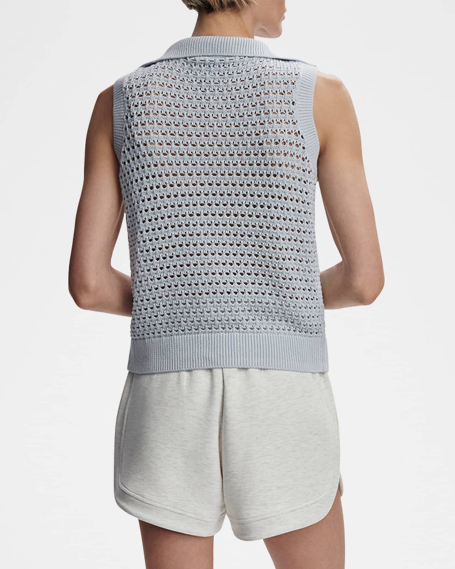 (取寄) バーリー レディース ベインズ 1/2 ジップ タンク Varley women Bains 1/2 Varley Bains Half-Zip Knit Tank | Anthropologie