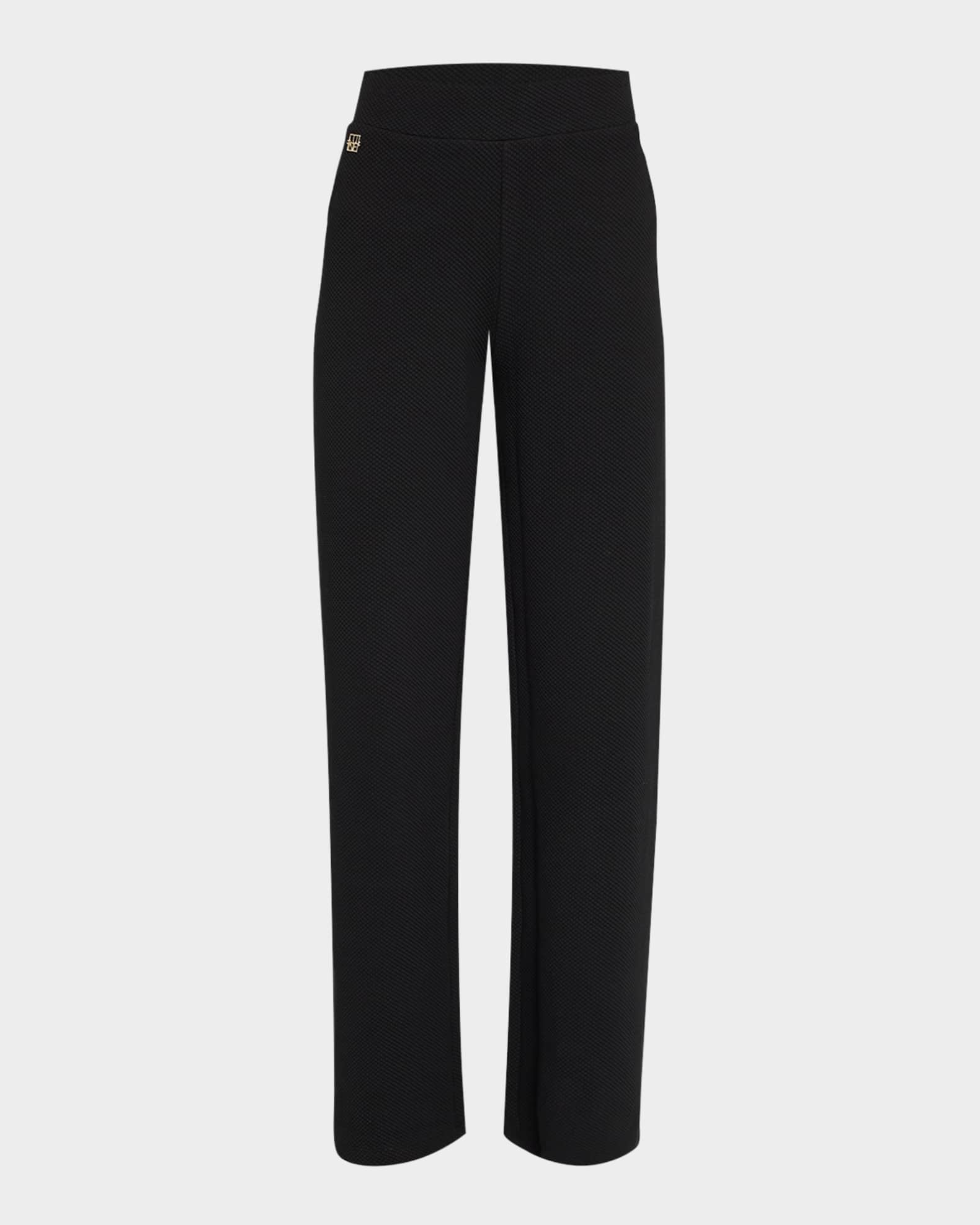 Moon Knit Flare Pants 0