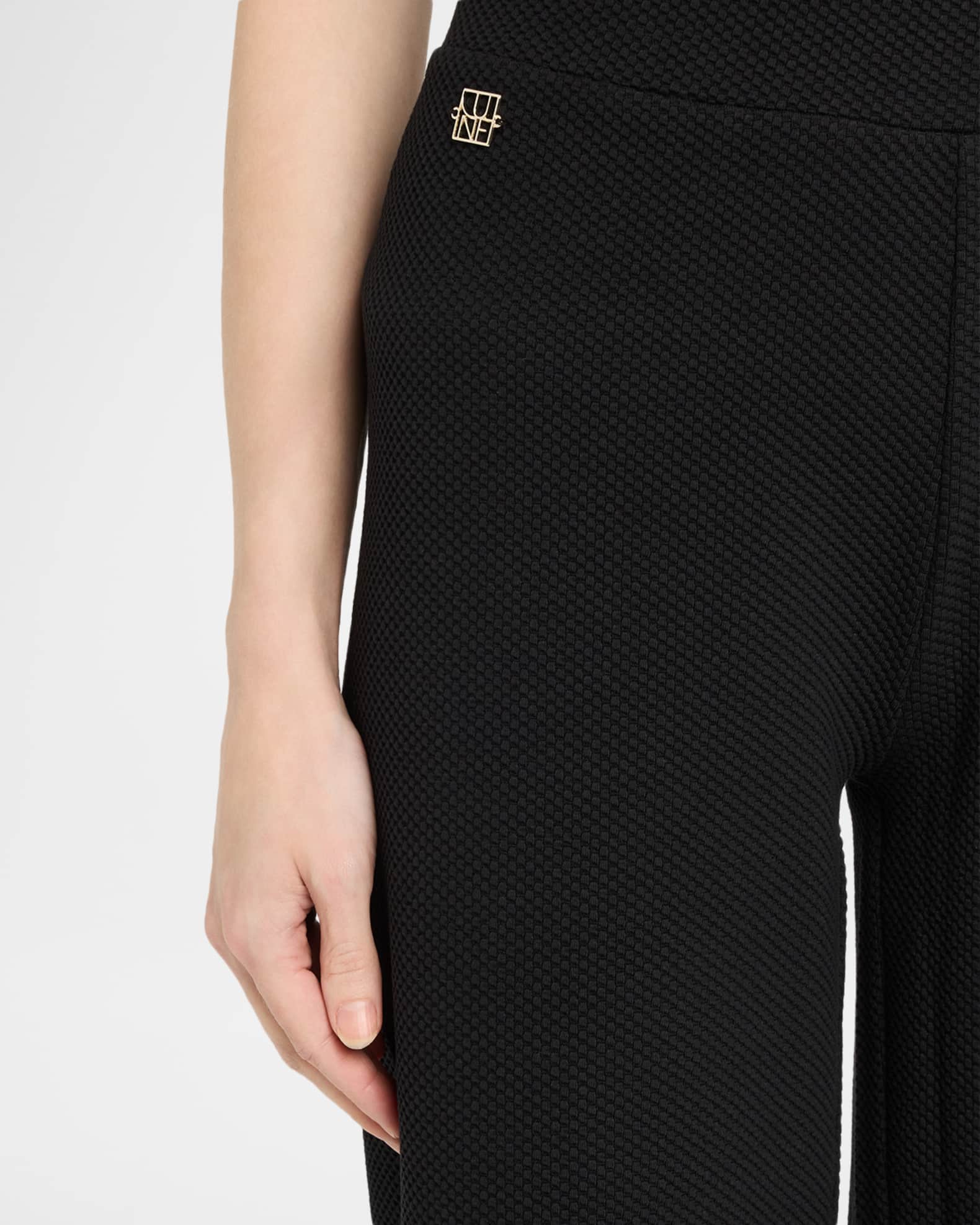 Lune Active Moon Knit Flare Pants | Neiman Marcus
