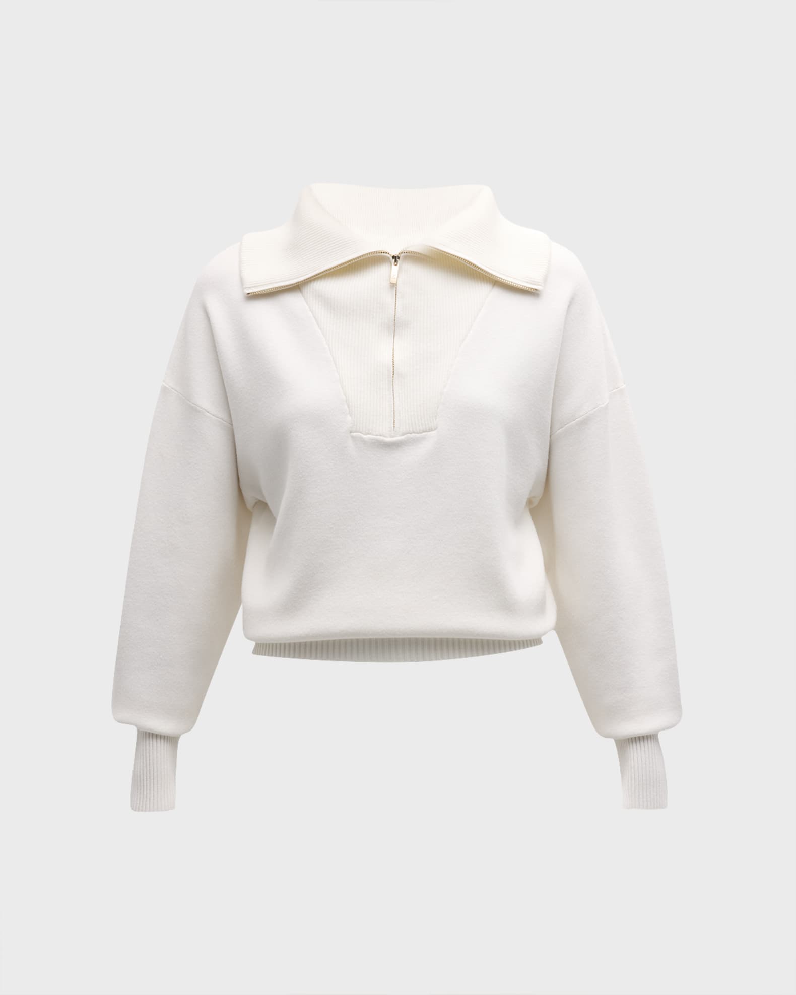 Olly Knit Half-Zip Sweater 0
