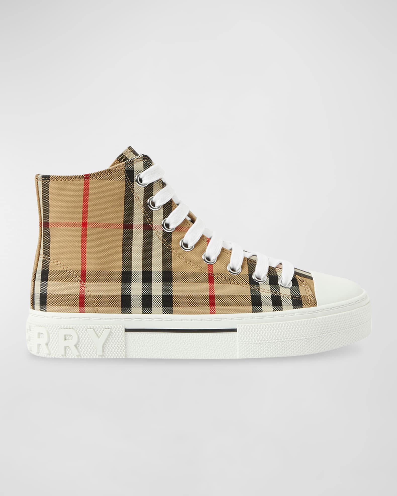 Burberry high top sneakers outlet