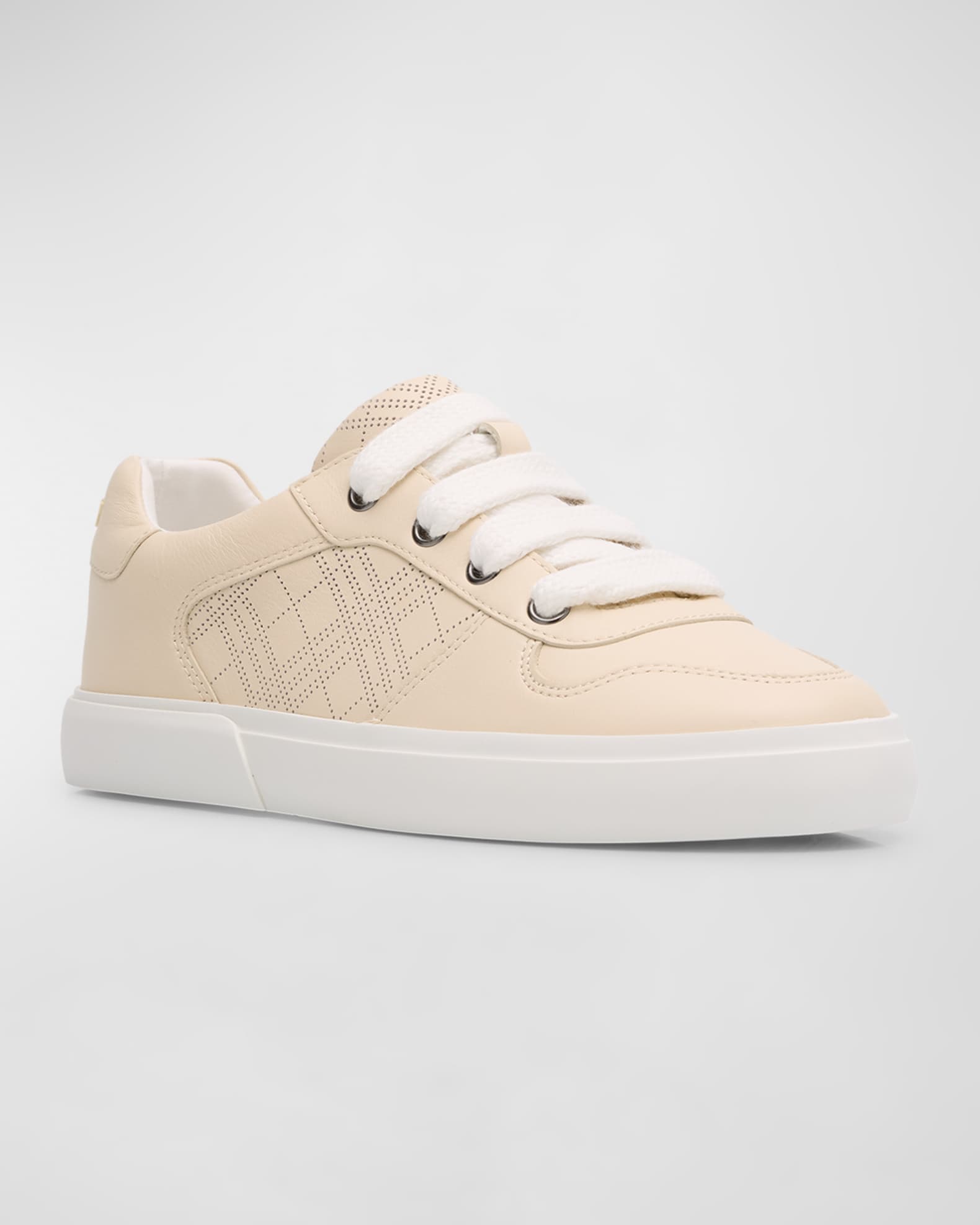 K1- NOAH SOLID SNEAKER W PERFED CHECK 1