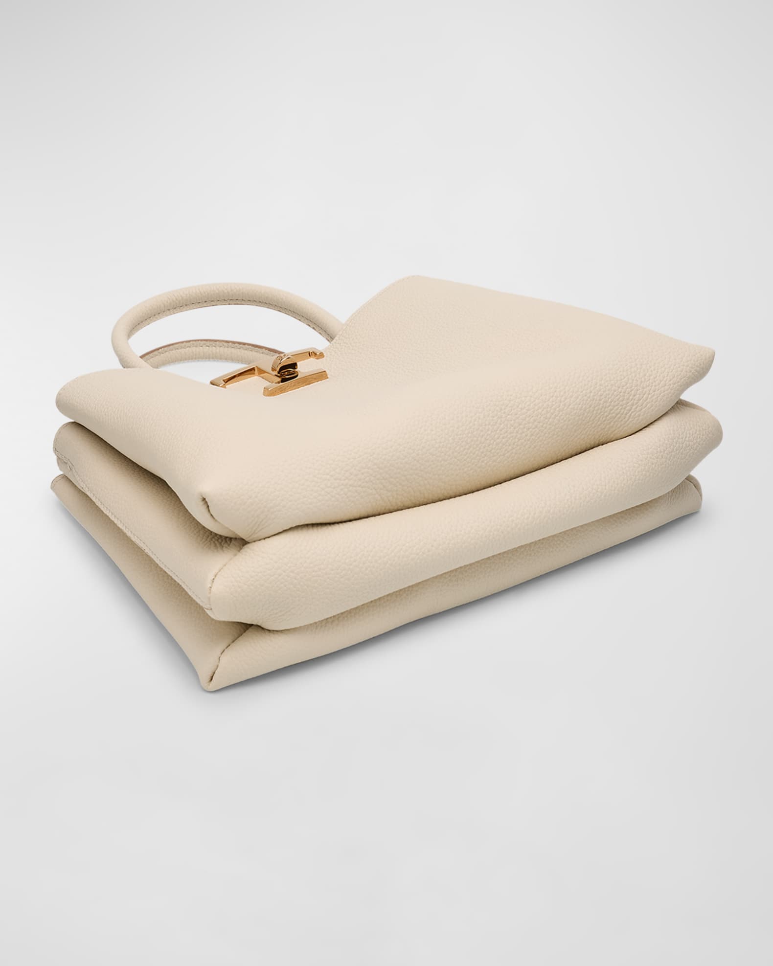 Small Leather Top-Handle Bag 1