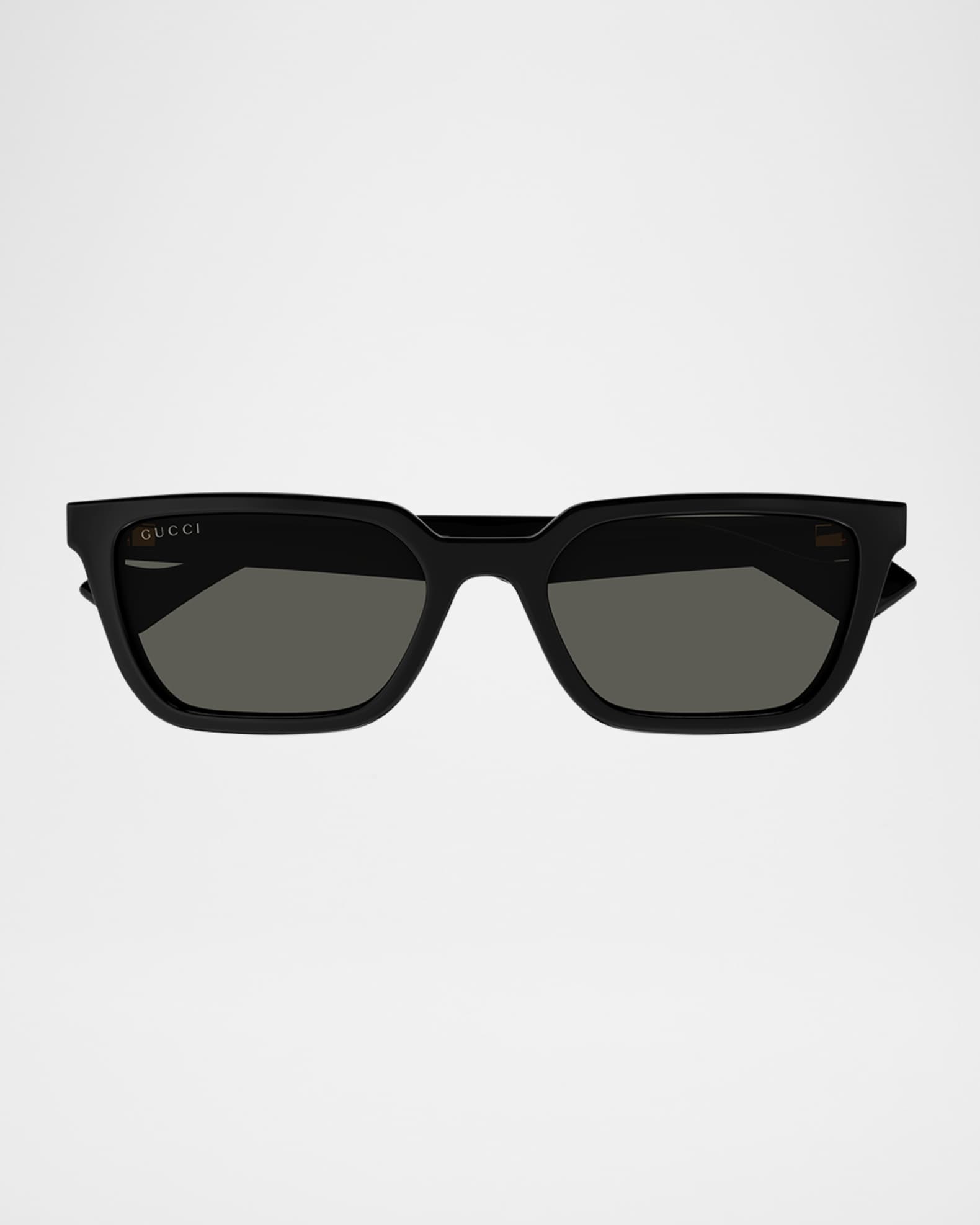 小物 GUCCI Interlocking l Logo Sunglasses Gucci Men's Rectangle Plastic Sunglasses with Logo Detail | Neiman