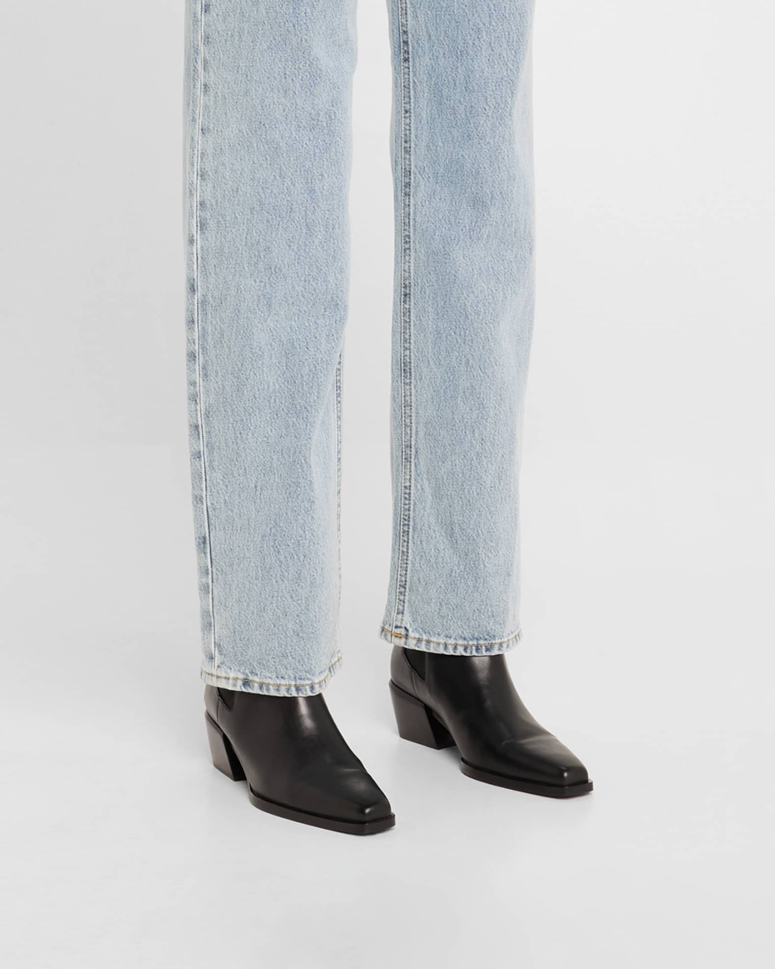 Joni Suede Chelsea Booties 1