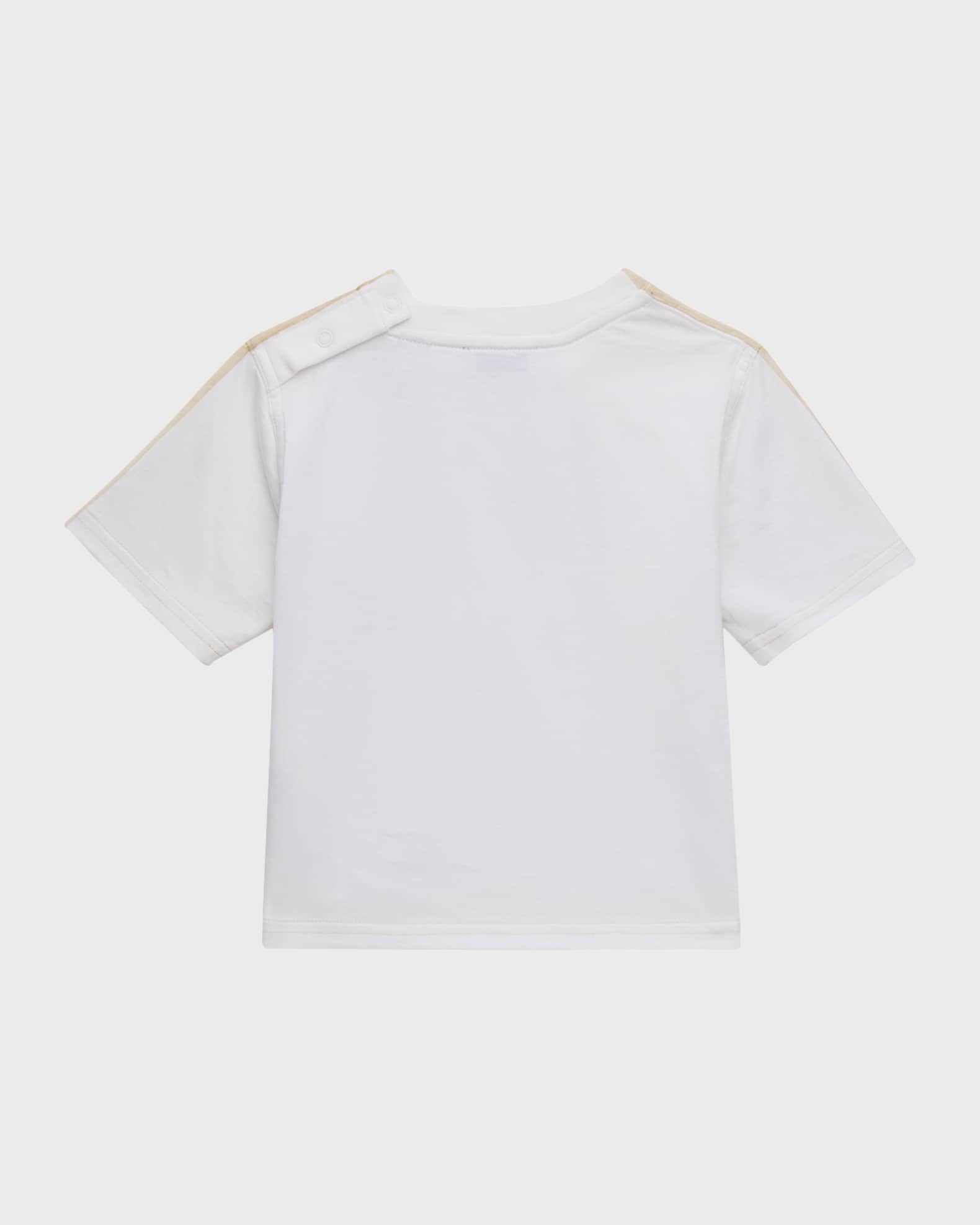 Girl's Hand-Painted Logo-Print T-Shirt 1
