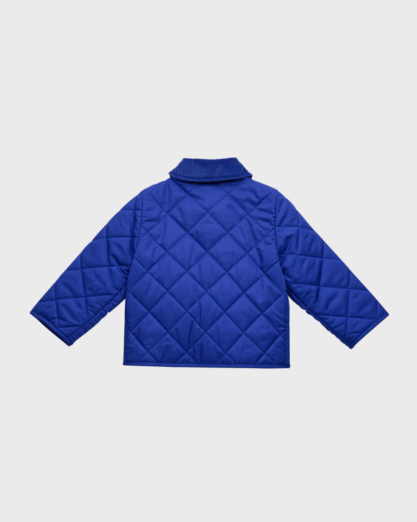 Burberry blue quilted jacket outlet