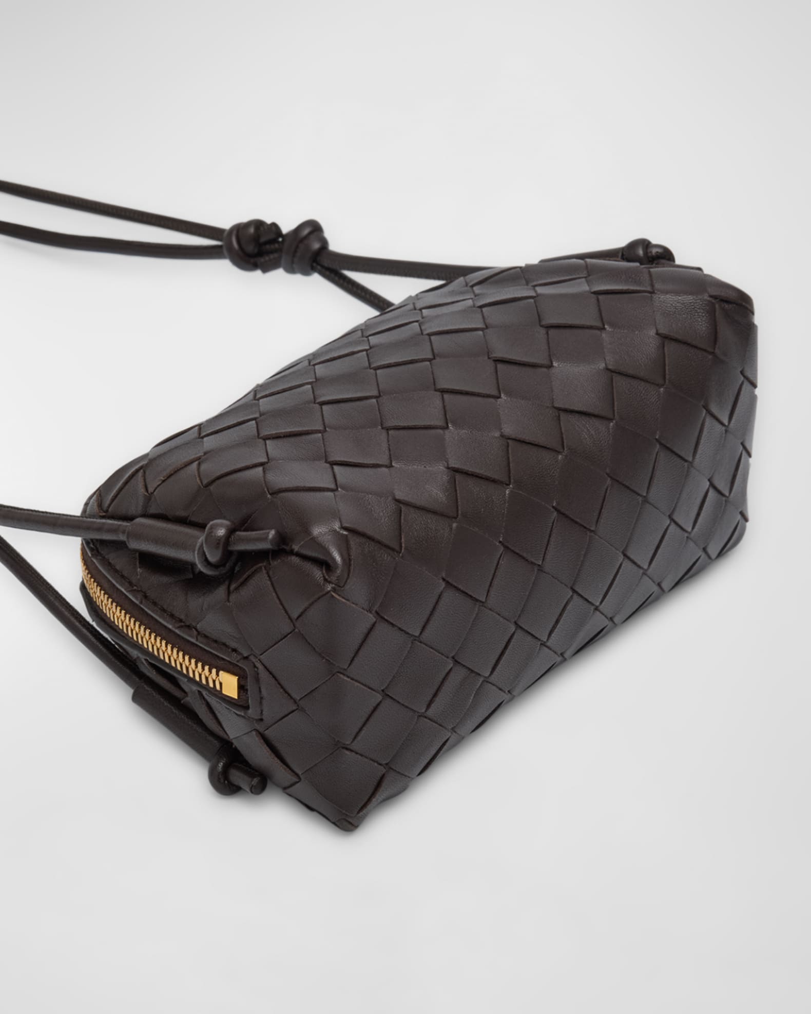 Zip Leather Pouch Shoulder Bag 1